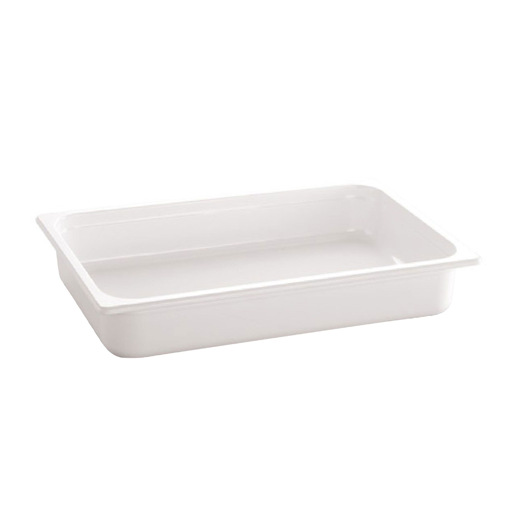 (6 pièces) Bac en mélamine GN 1/2 - ECOLINE - 3,4 litres - Hauteur : 65 mm