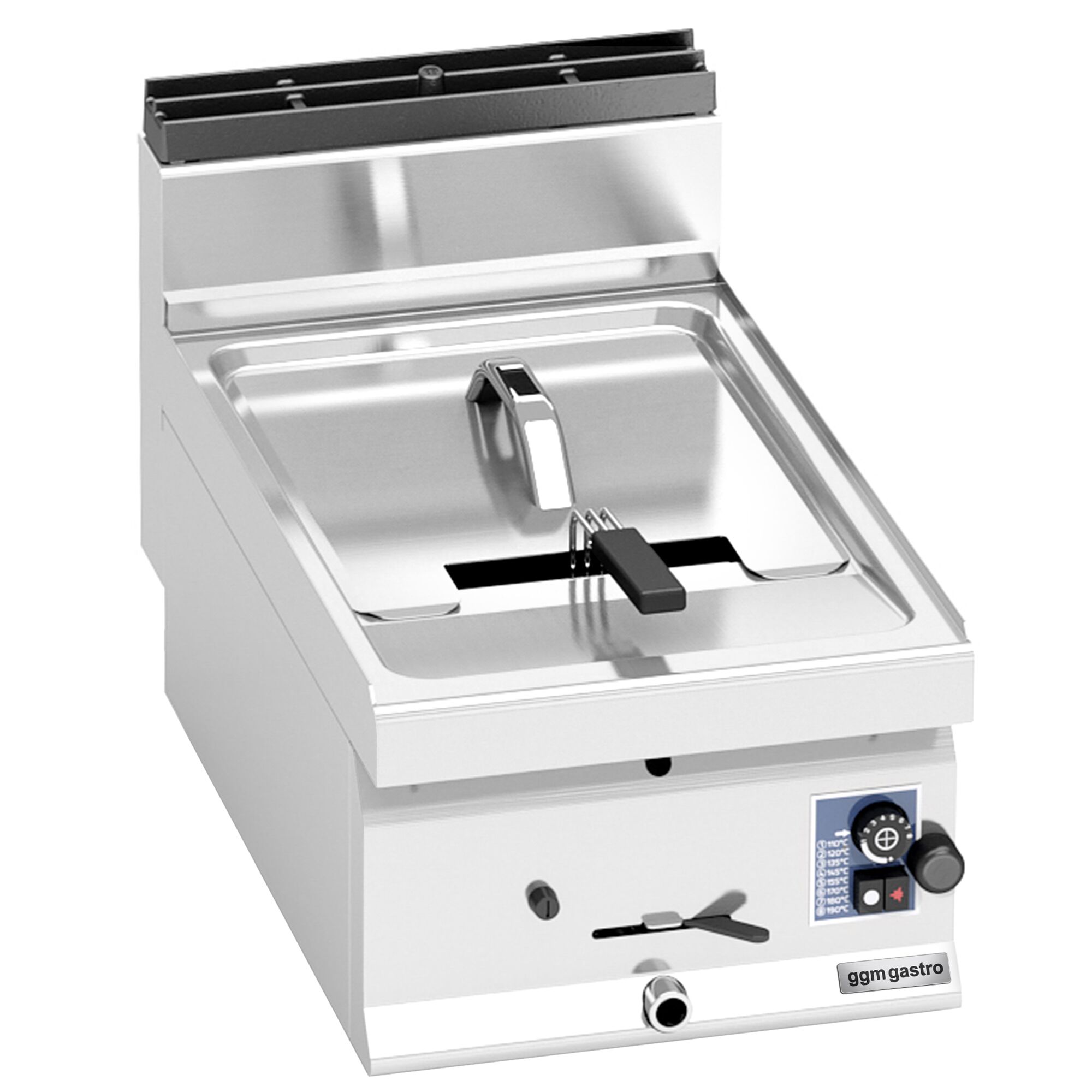 Friteuse à gaz – 10 litres – 6,9 kW