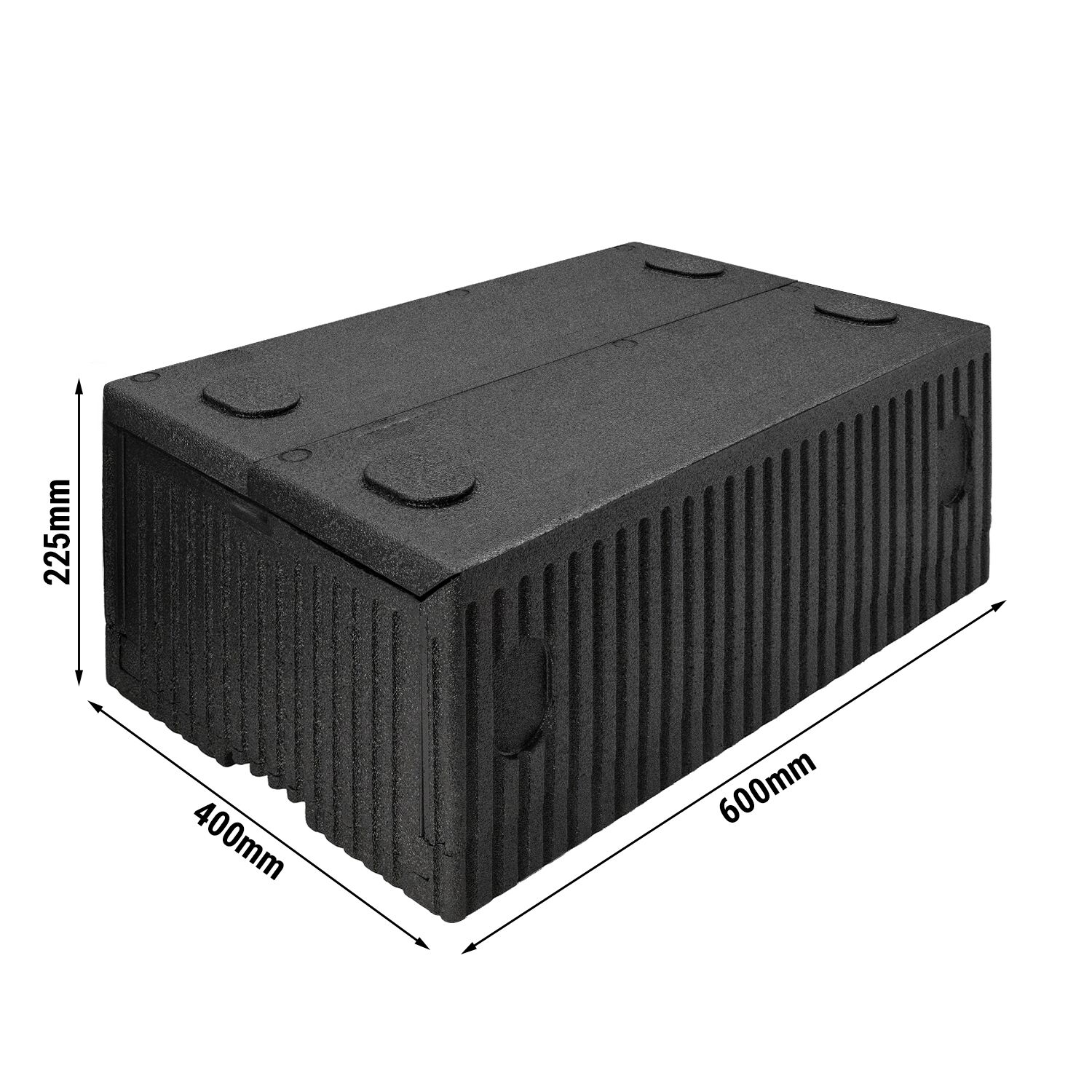 CAMBRO | CAM GOBOX® - top-loader pliable - GN 1/1 - Noir         
