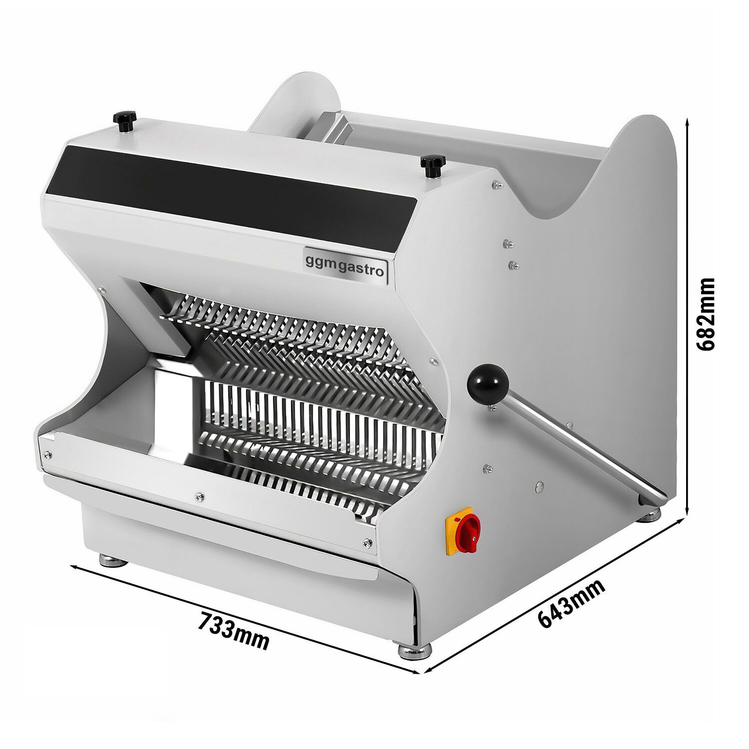Commercial Bread Slicer - Tabletop - Slice Thickness 13mm - 370W - 500loaves/h