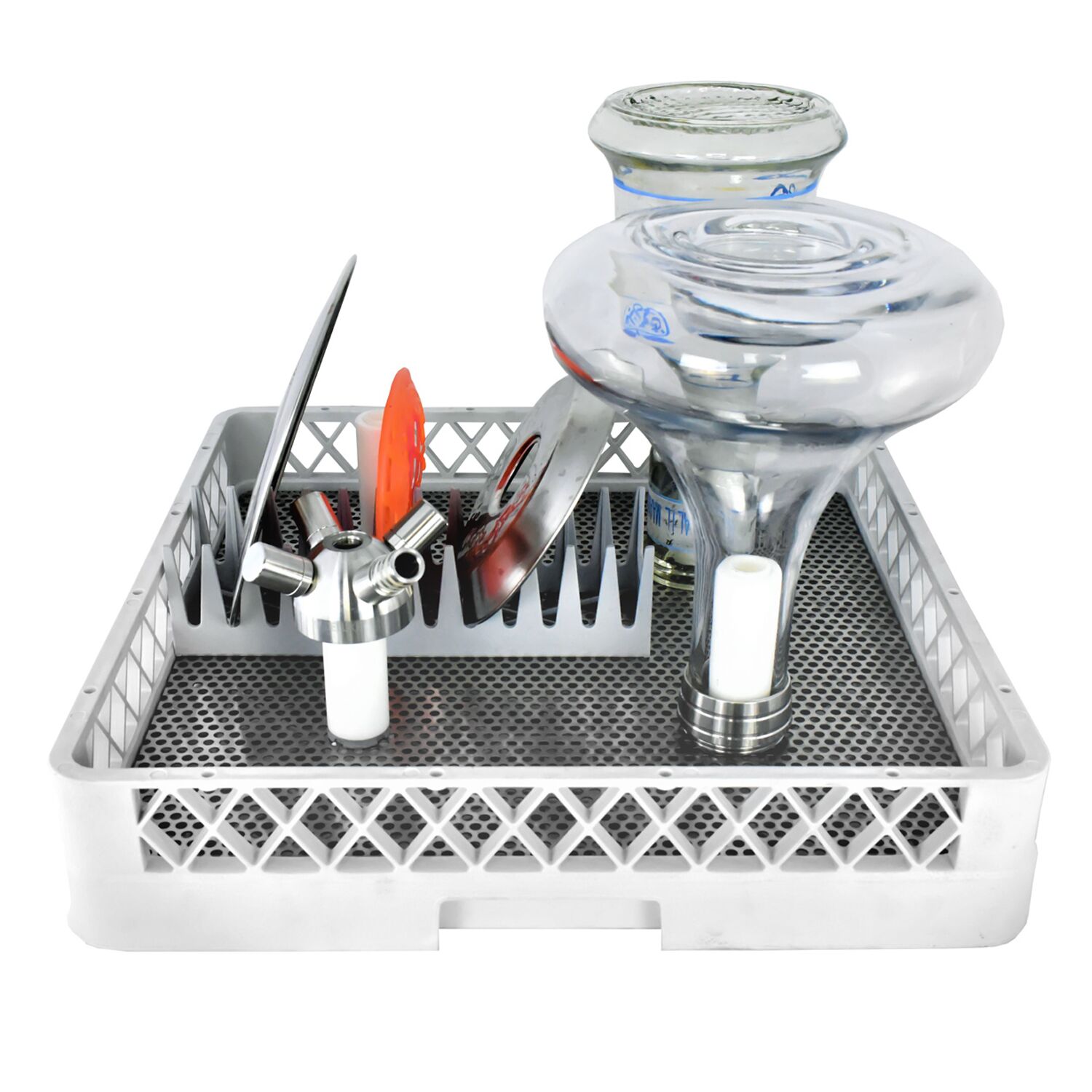 Lave-Vaisselle SHISHA à Double Paroi - Numérique - 4,9 kW - incl. Détartrant - avec Pompe de Détergent, de Rinçage & de Vidange