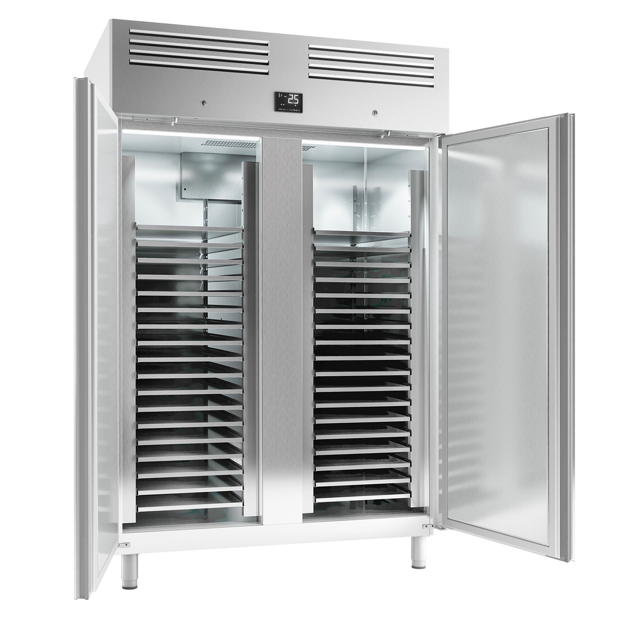 Congélateur de boulangerie PREMIUM PLUS – EN 60×40 – 1240 litres – avec 2 portes