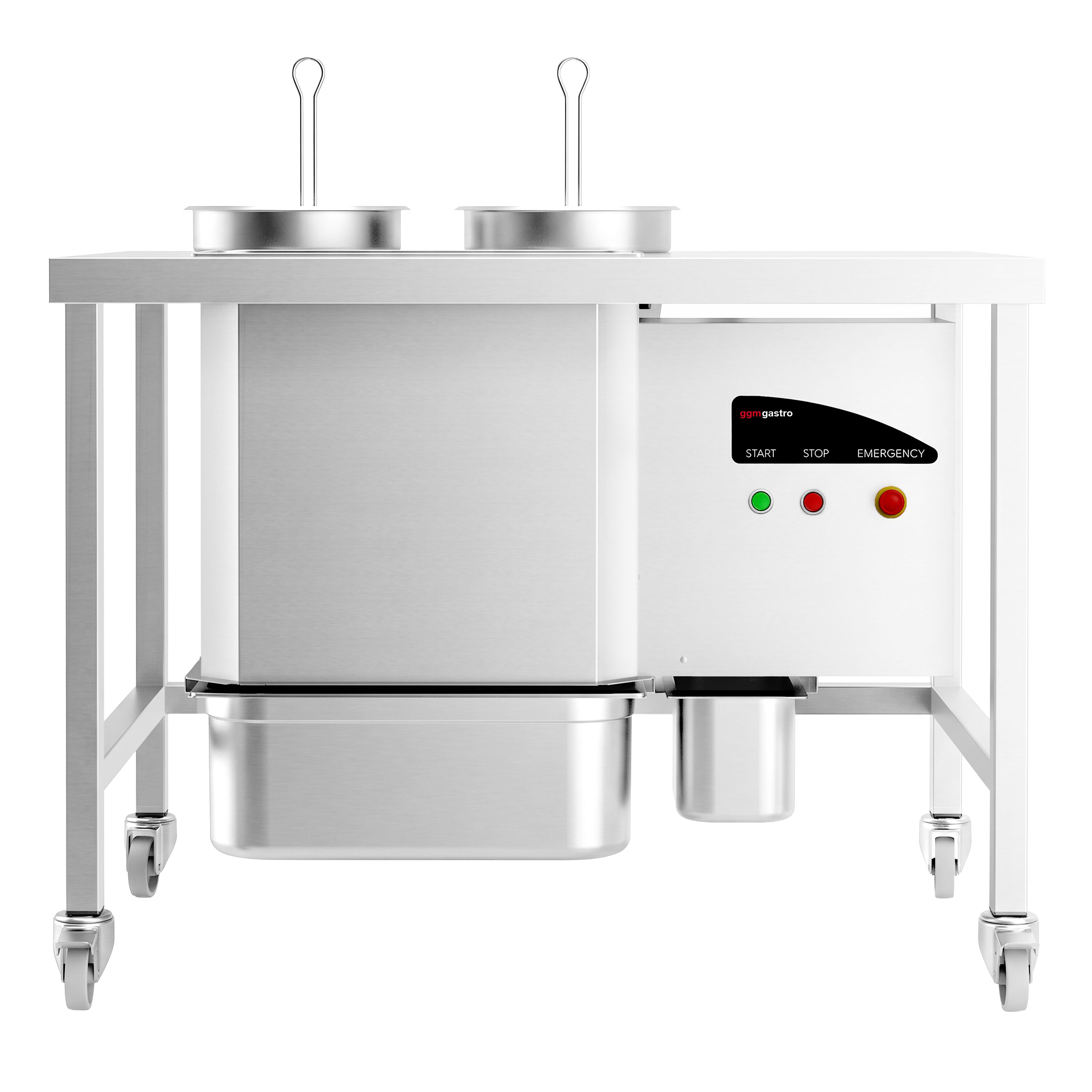Paneringstation voor kip - 1130 mm - 5 kg/min