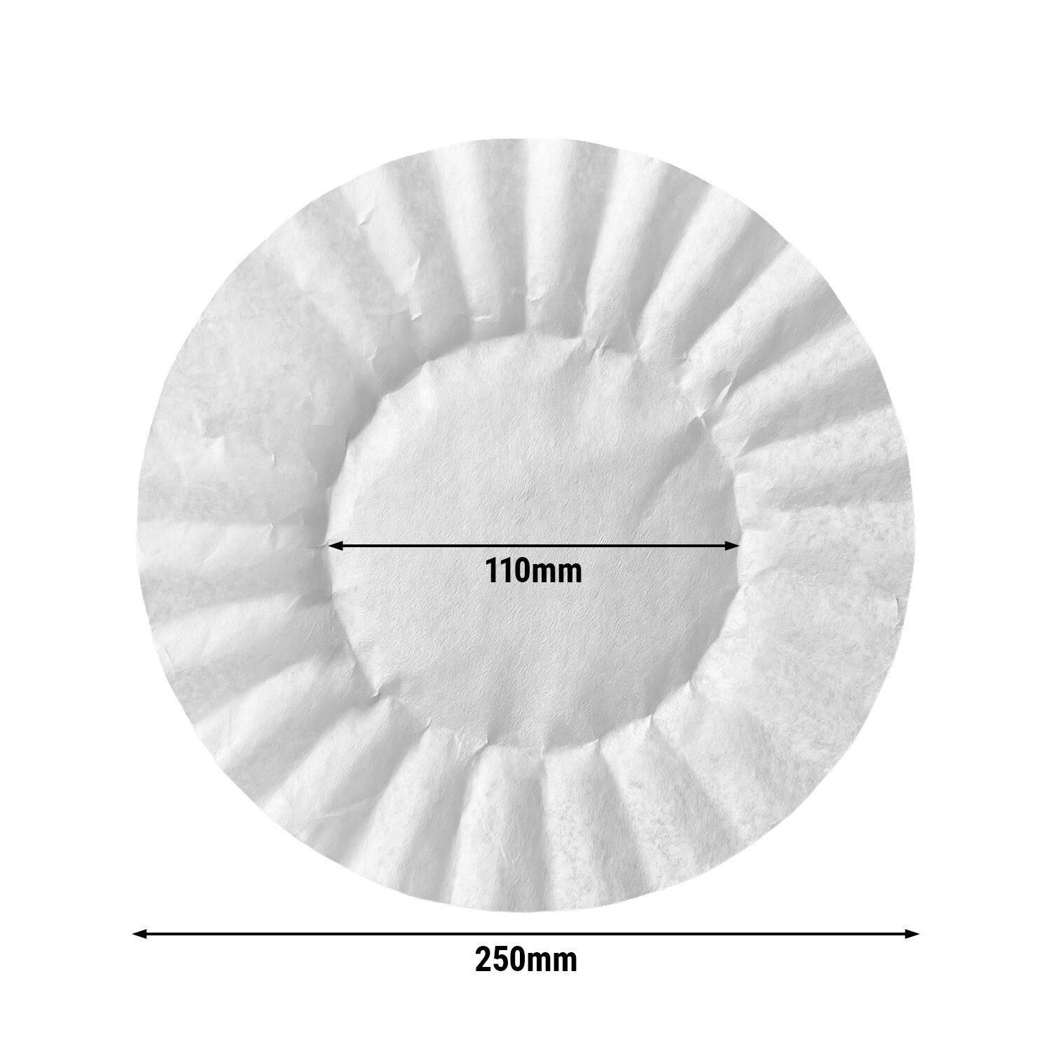 Papier filtre - 110mm