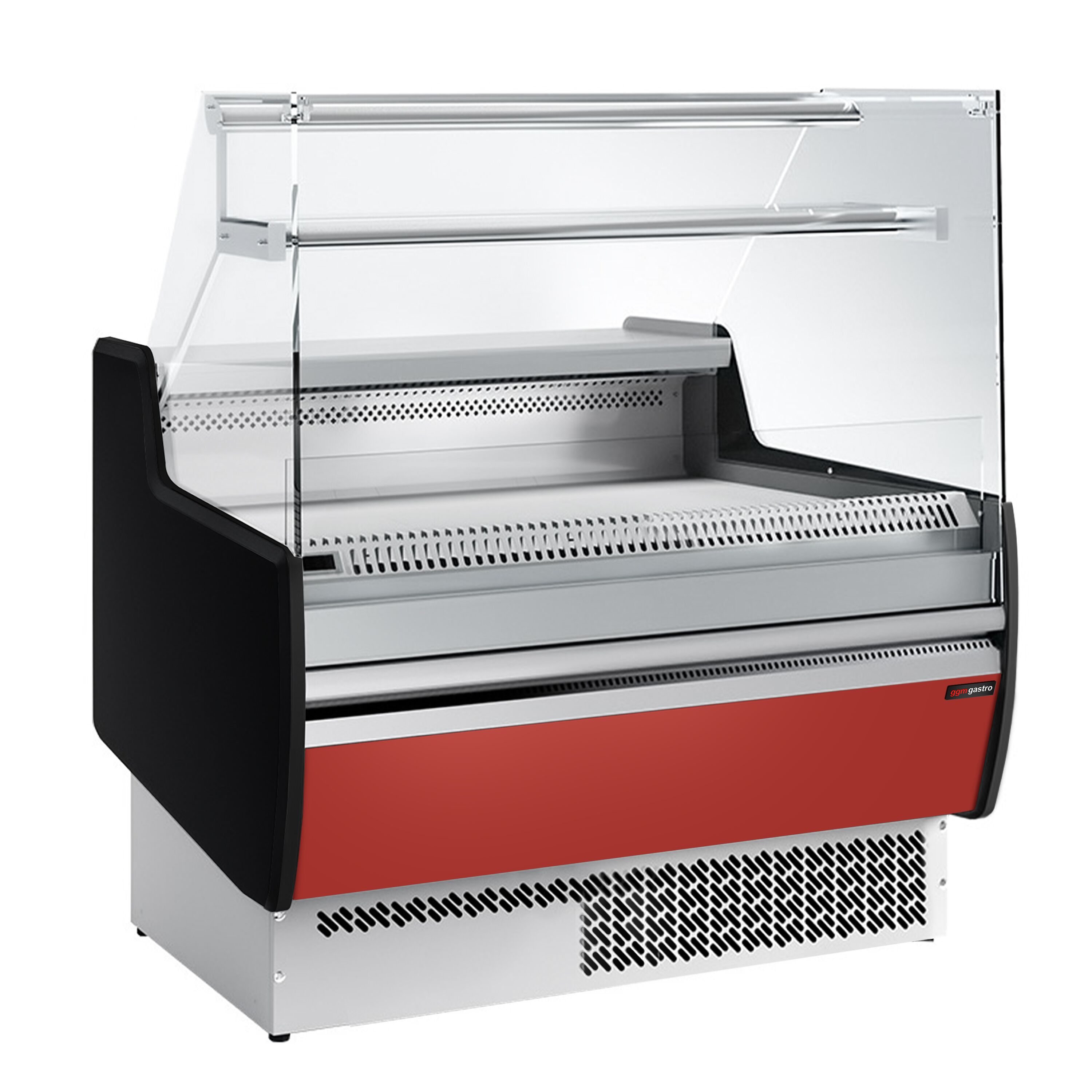 Serve Over Counter - 998x953mm - with 1 door - front panel red - capacity 110 litres
