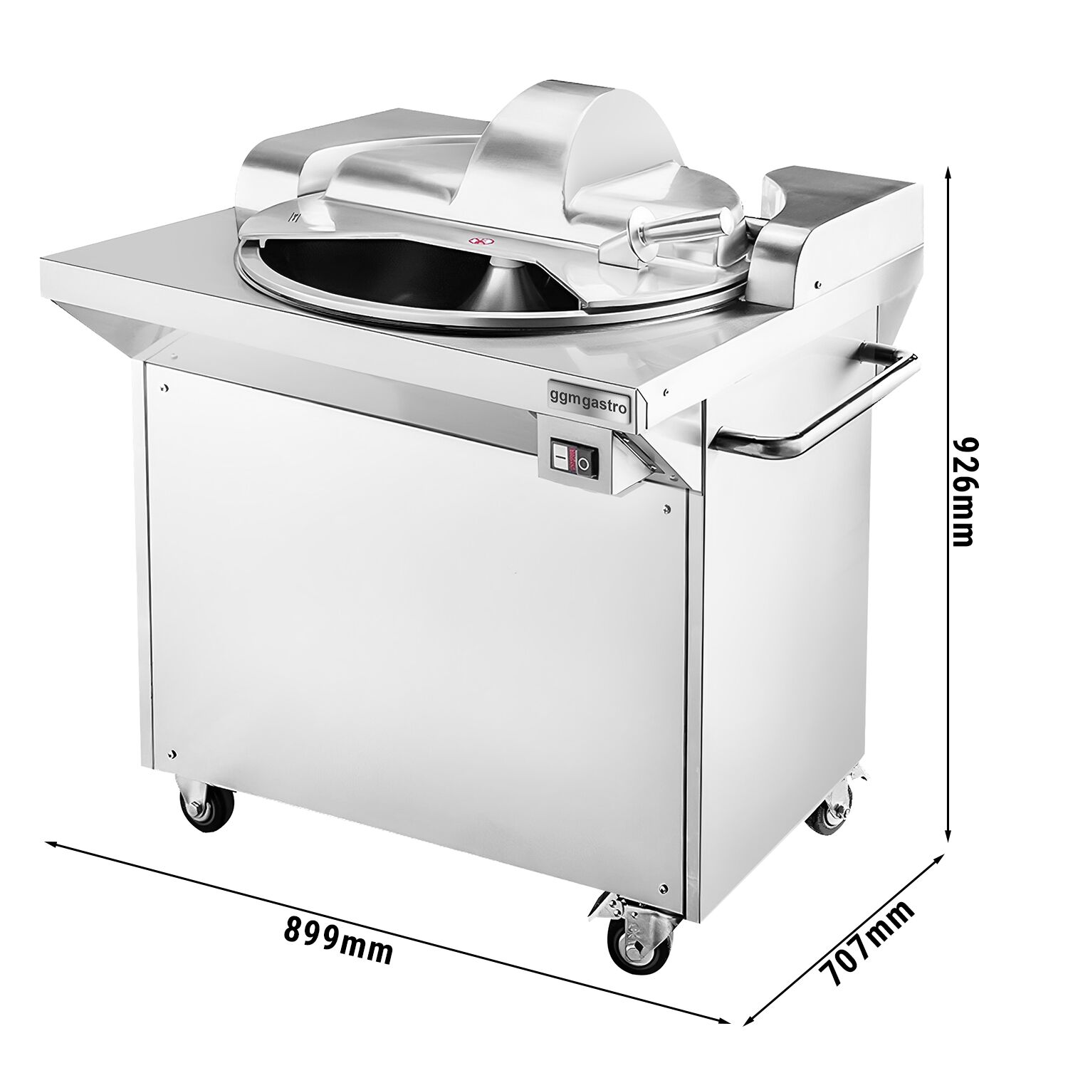 Cutter à viande - 20L - 1,5kW - 230V - 1440tr/min
