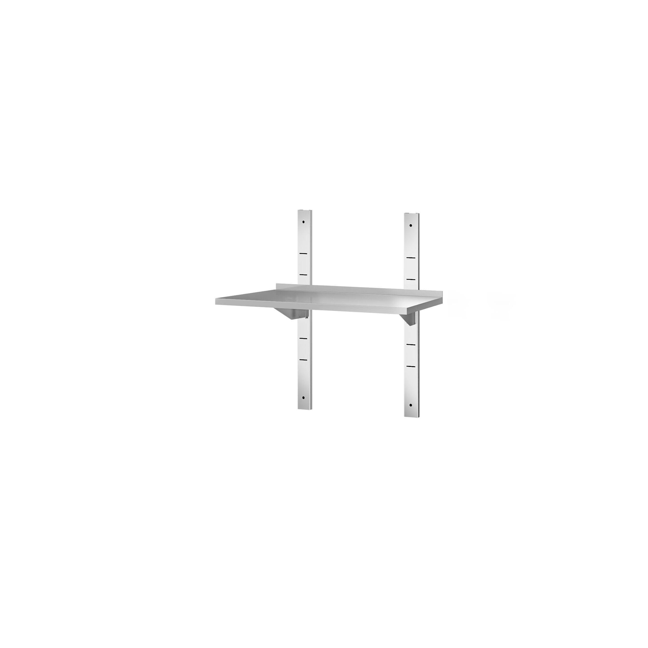 Étagère murale PREMIUM - 600 x 400 mm - avec 1 niveau