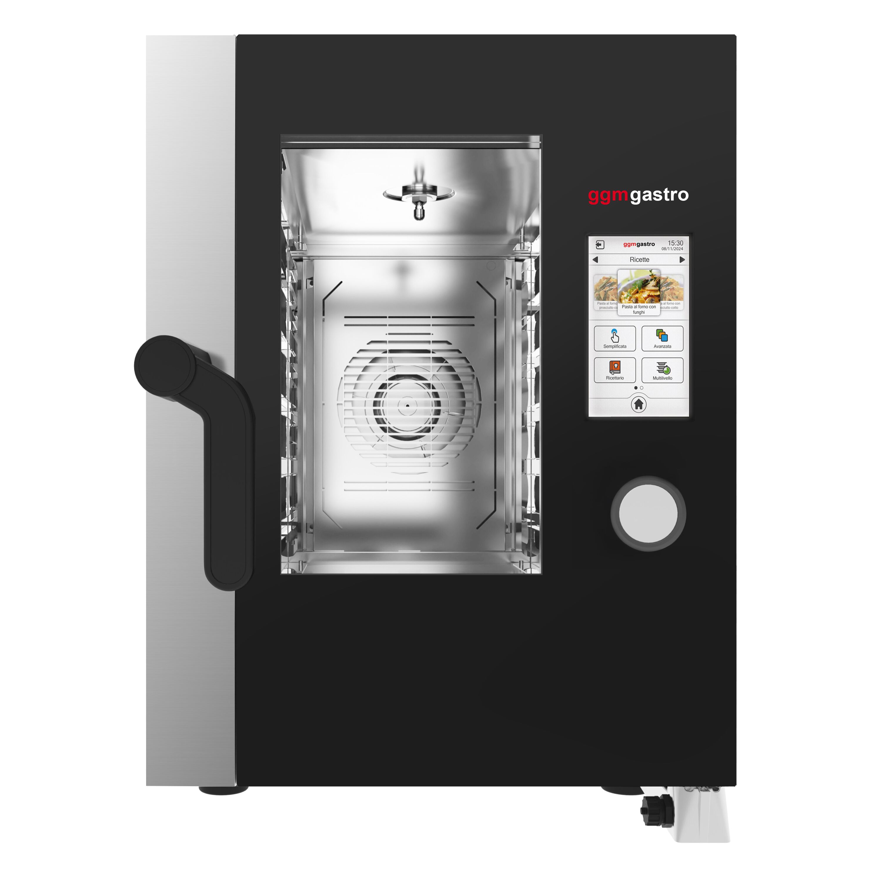Four mixte COMPACT - tactile - 6 x GN 1/1 - avec système de lavage et sonde de température