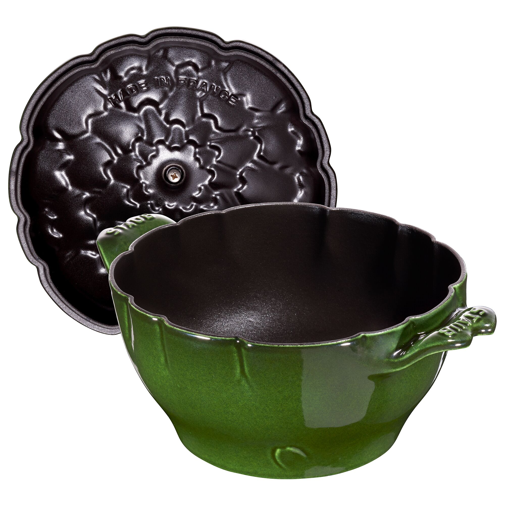 STAUB | LA COCOTTE - Koktél - Articsóka - 220mm - Öntöttvas - Bazsalikom zöld