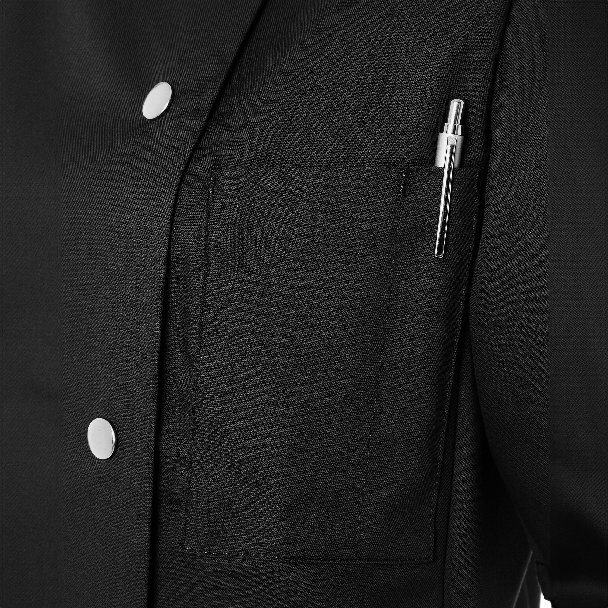 KARLOWSKY | Veste de cuisine femme Greta - Noir - Taille : 50