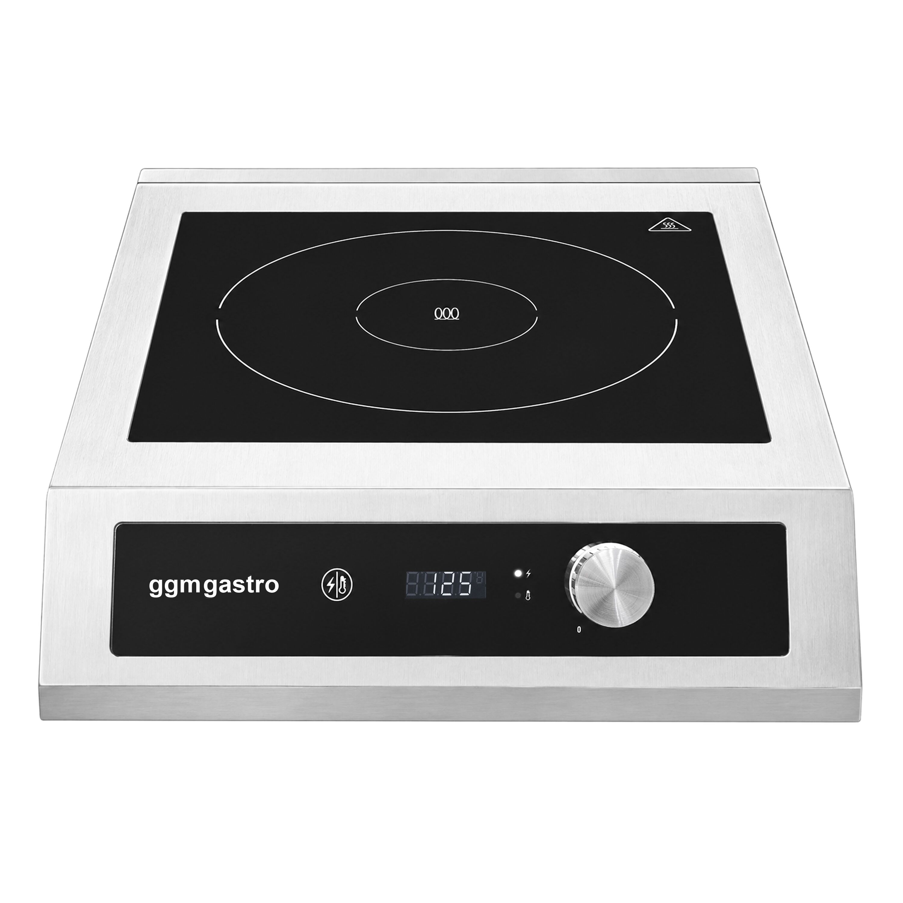Cuisinière à induction - 5 kW - pour grandes casseroles de 45-50cm de diamètre