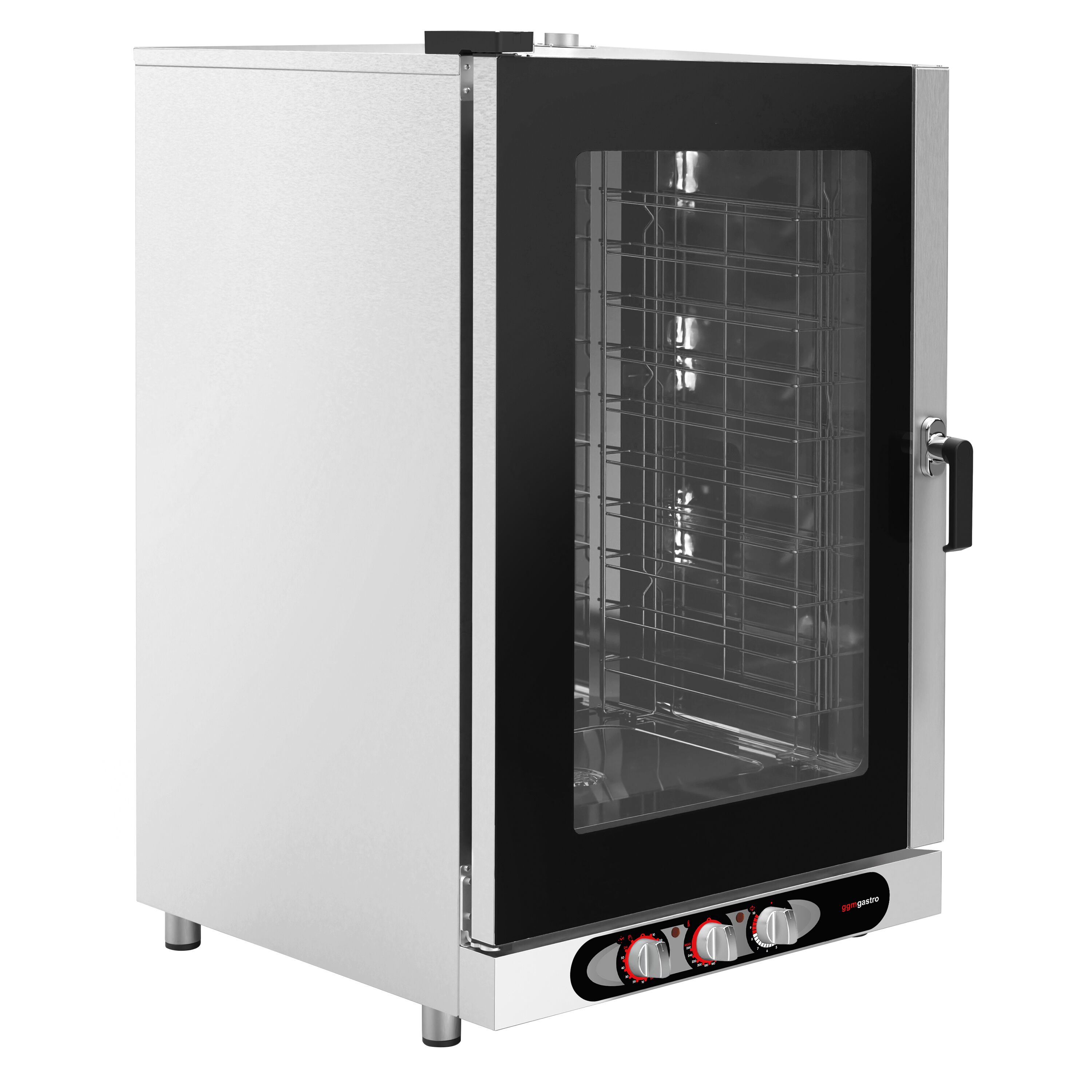 Electric Commercial Combi Oven - Manual Controls - 10x GN 1/1 or 10x EN 600x400