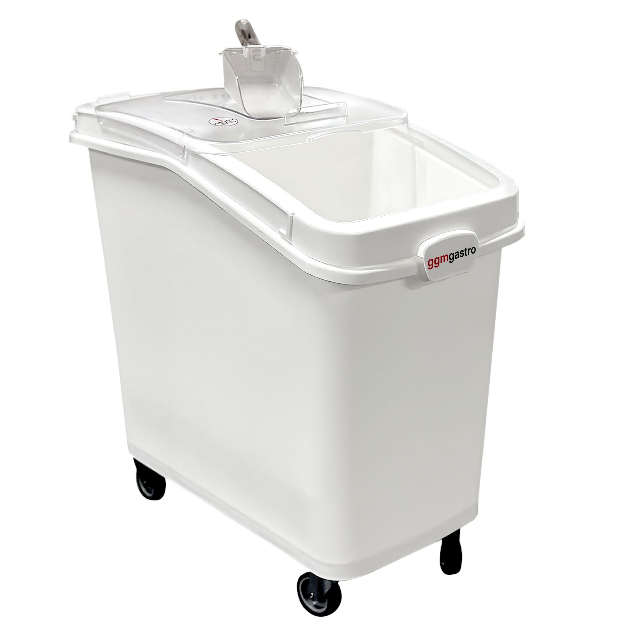 Mehlwagen / Zutatenwagen - 100 Liter - Polypropylen - Rollbar