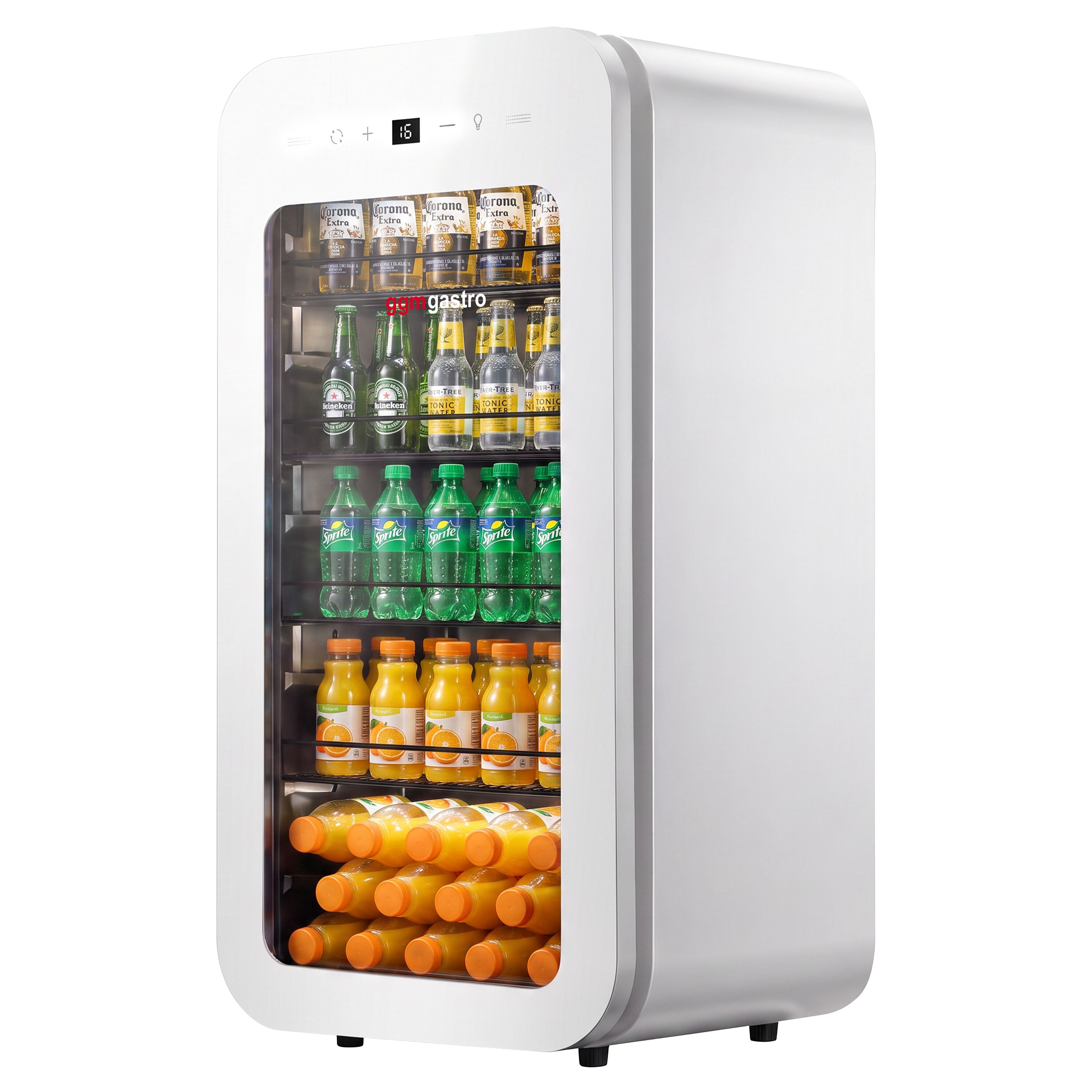 Minibar fridge - 450mm - 67 litres - with 1 glass door