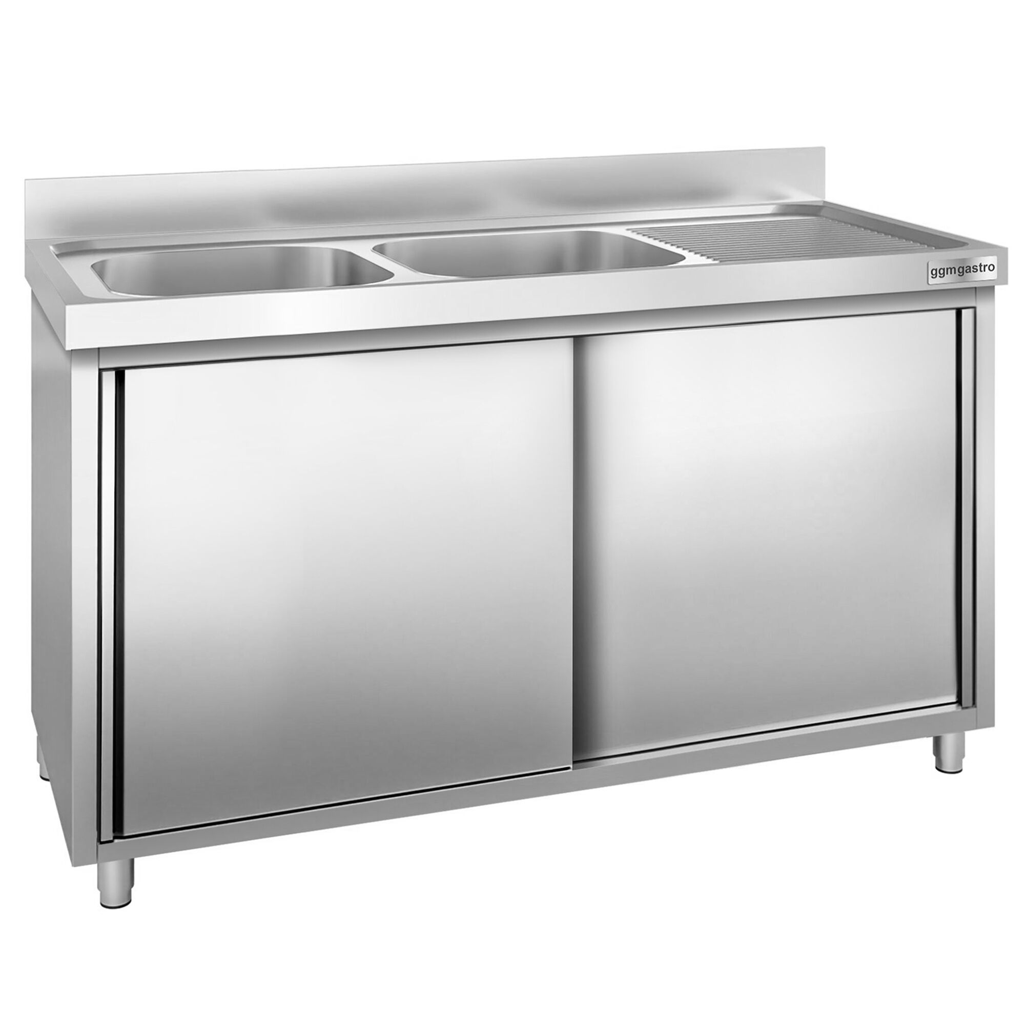 Plonge PREMIUM - 1600x600mm - avec 2 bacs