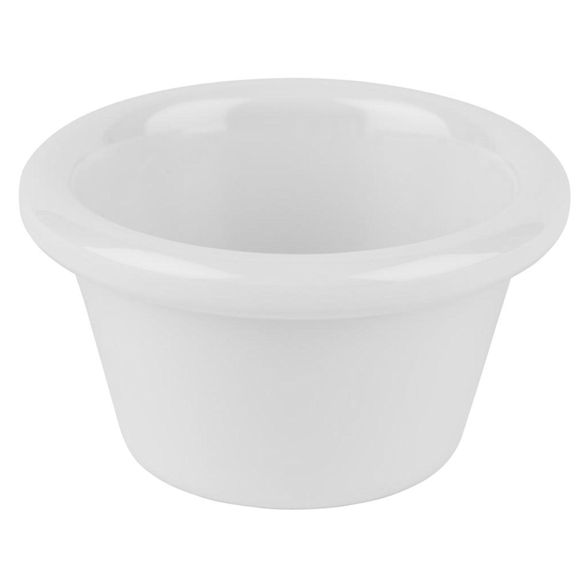(24 sztuki) Miseczki do dipów – CASUAL – melamina – 80 ml – Ø 80 mm – białe