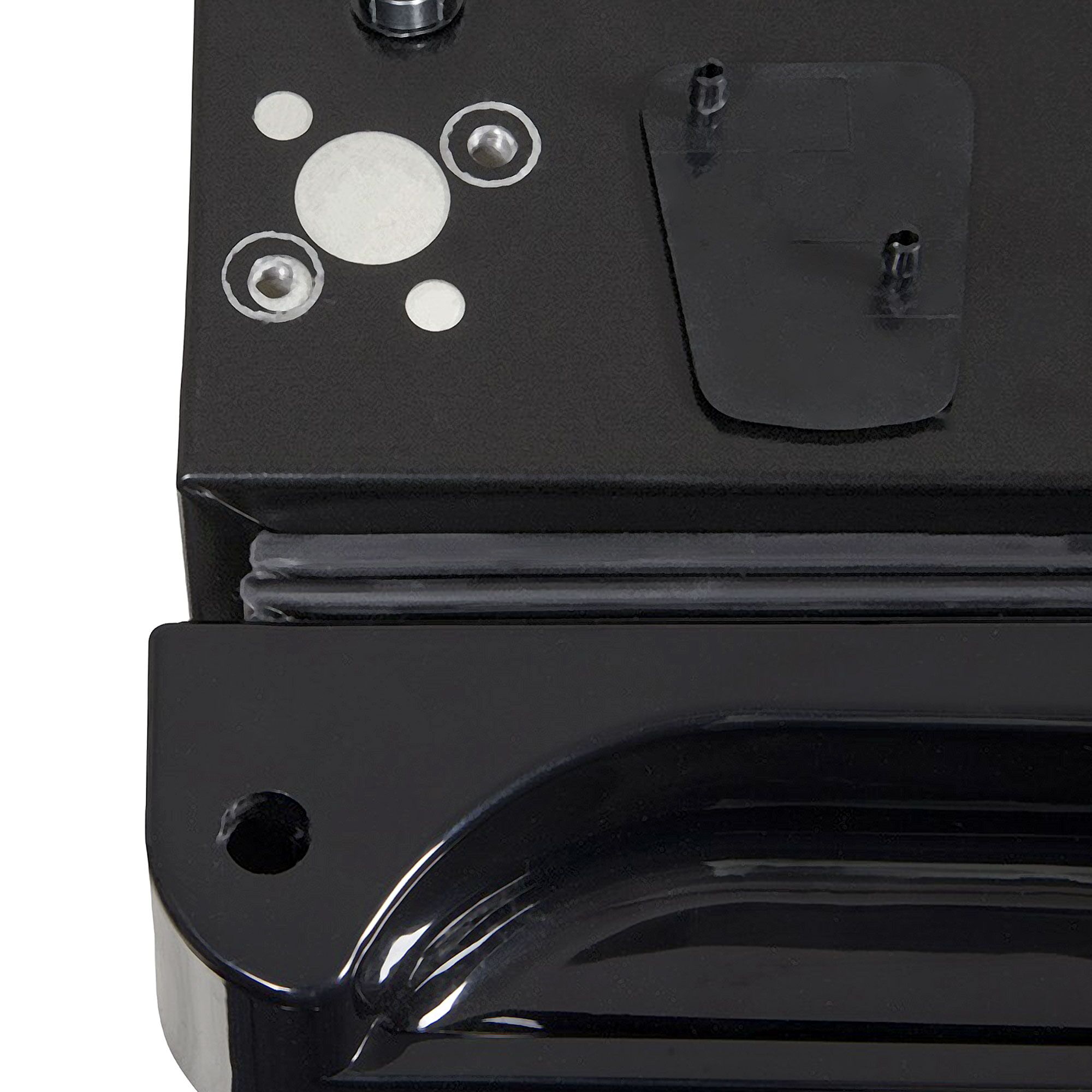 GASTRO-COOL | Barkylskåp - 540 mm - 130 liter - med 1 glasdörr - Svart