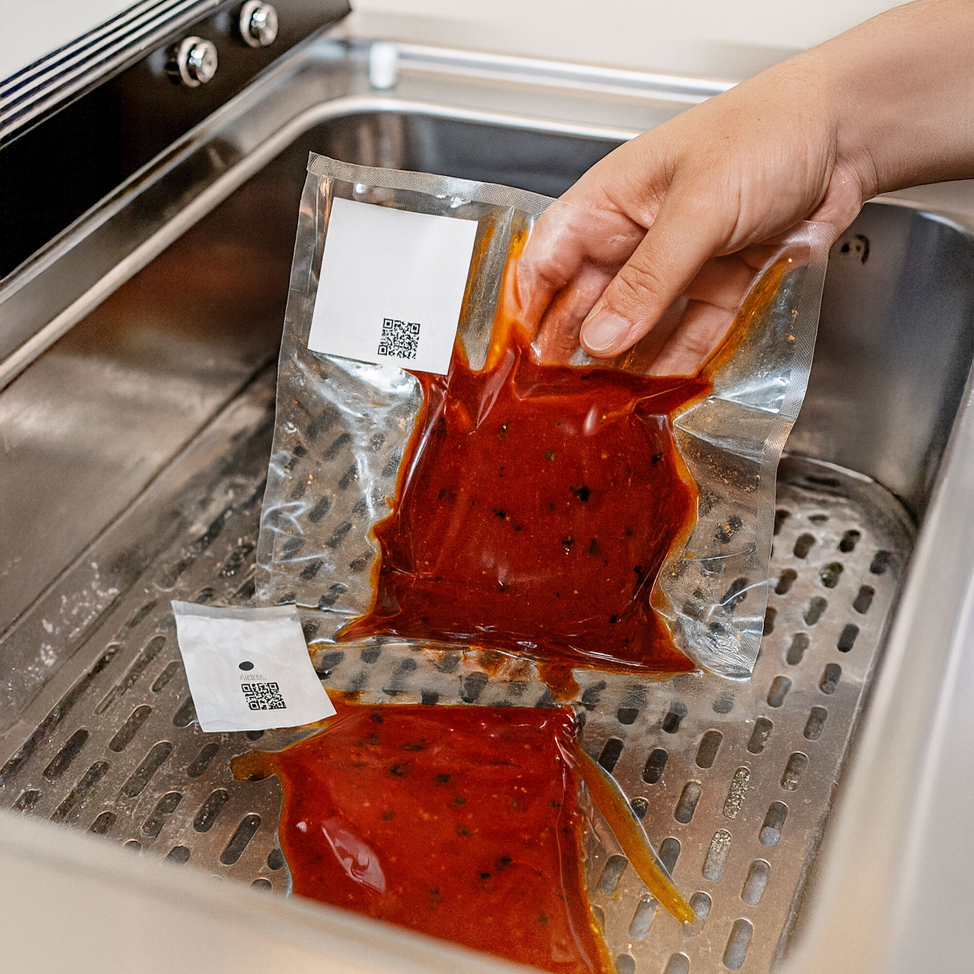 Machine sous vide à cloche – 10 m³/h – 600 watts – écran tactile – avec injection de gaz