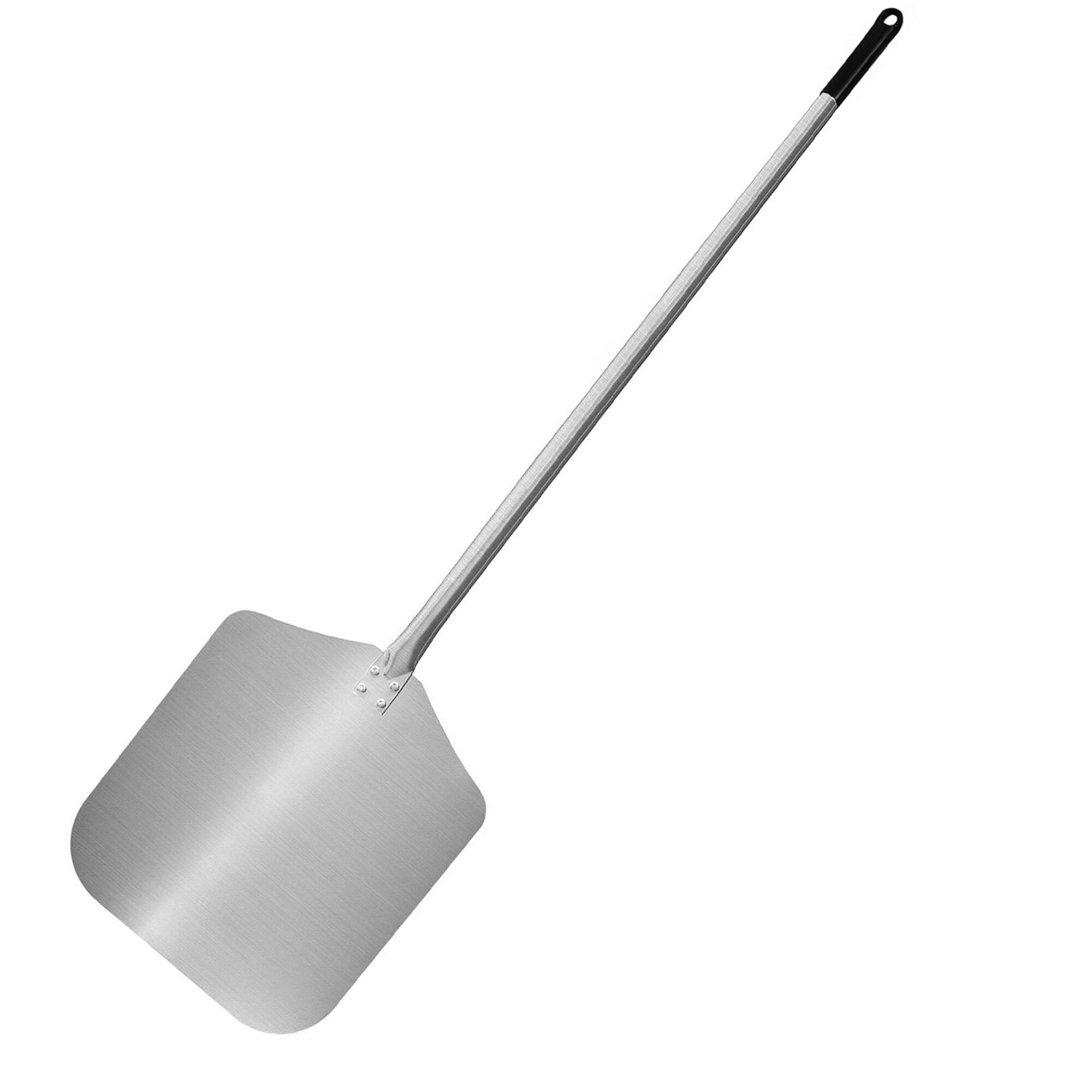 Pelle à pizza rectangulaire - Aluminium - 405x455mm - manche 173cm