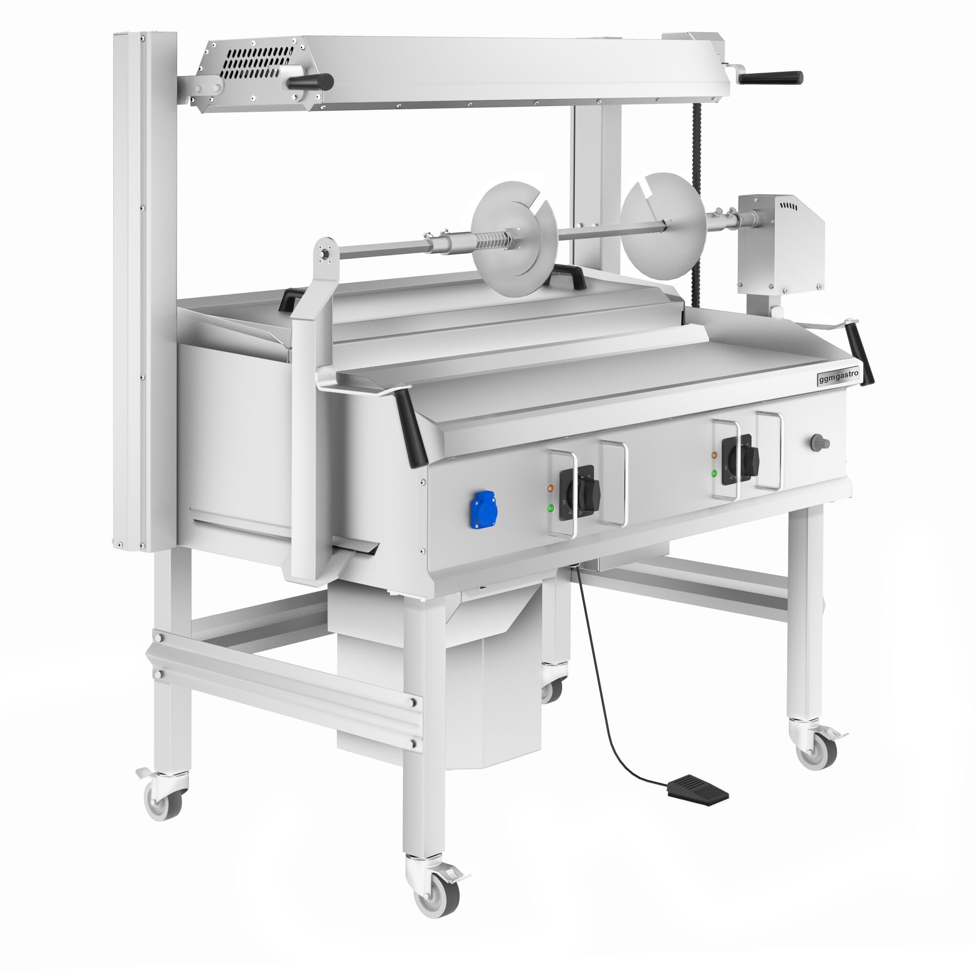 Elektro Cag Kebab Maschine - 14kW - max. 85 kg - horizontal - Standgerät