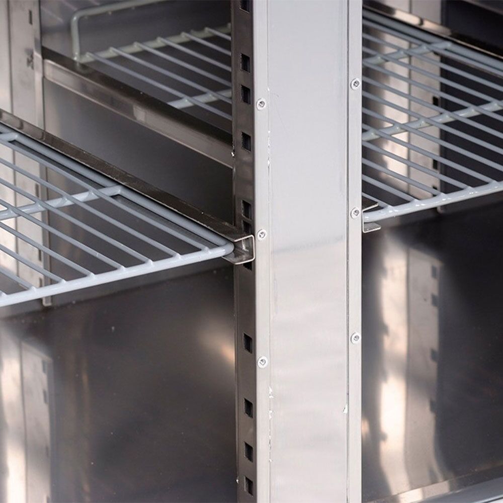 Table réfrigérée de boulangerie ECO - 2000x800 mm - avec 3 portes