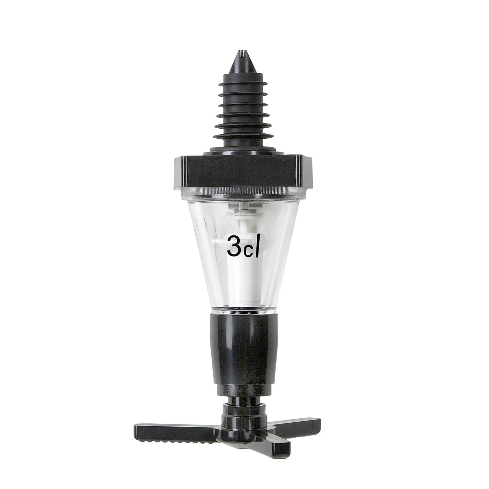 FUCHS | ECO - Measuring Cup - 3 cl - for 0.7–1-liter bottles - Plastic - Black
