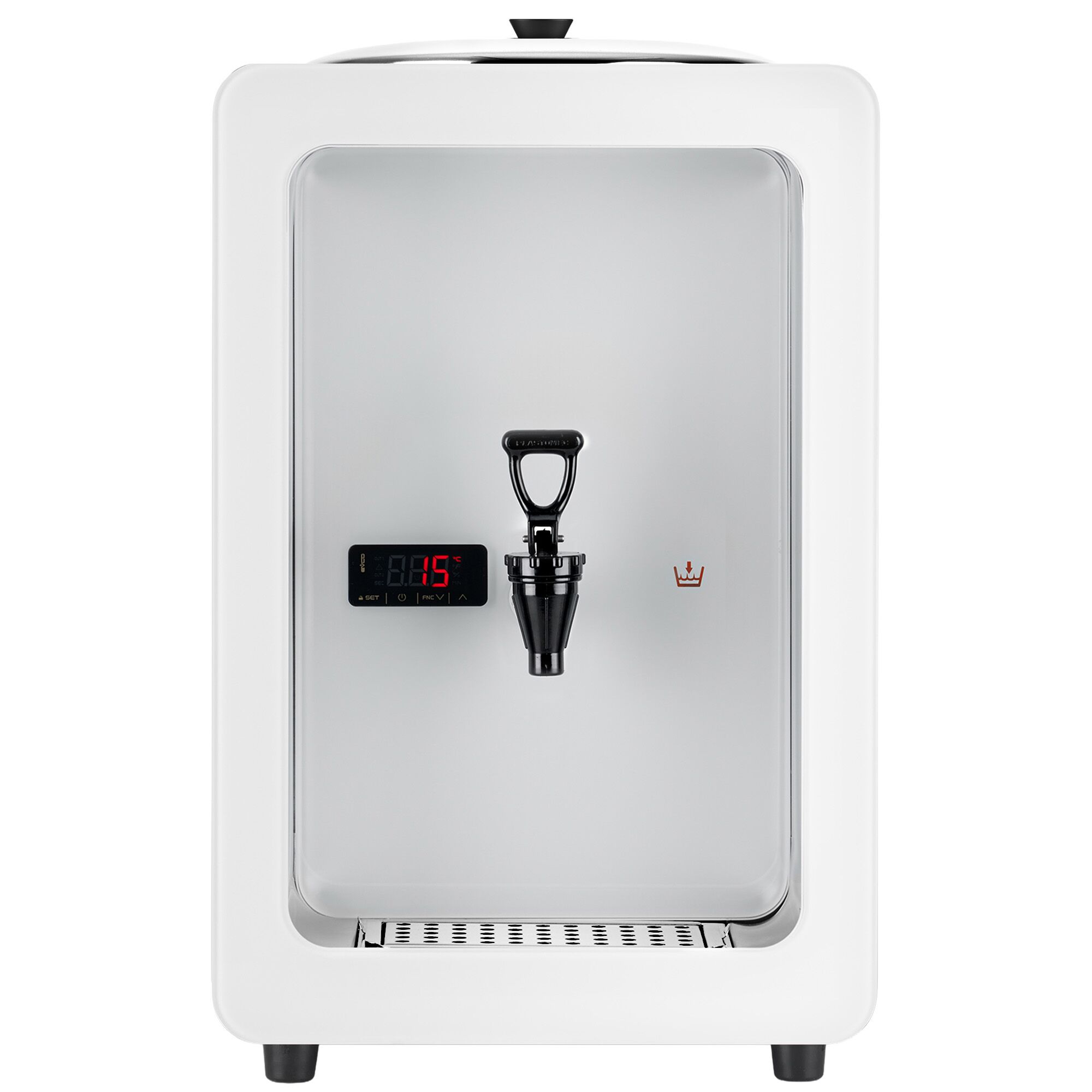 Distributeur de lait chaud PREMIUM - Numérique - 10L - 1,8kW - Blanc - robinet inclus