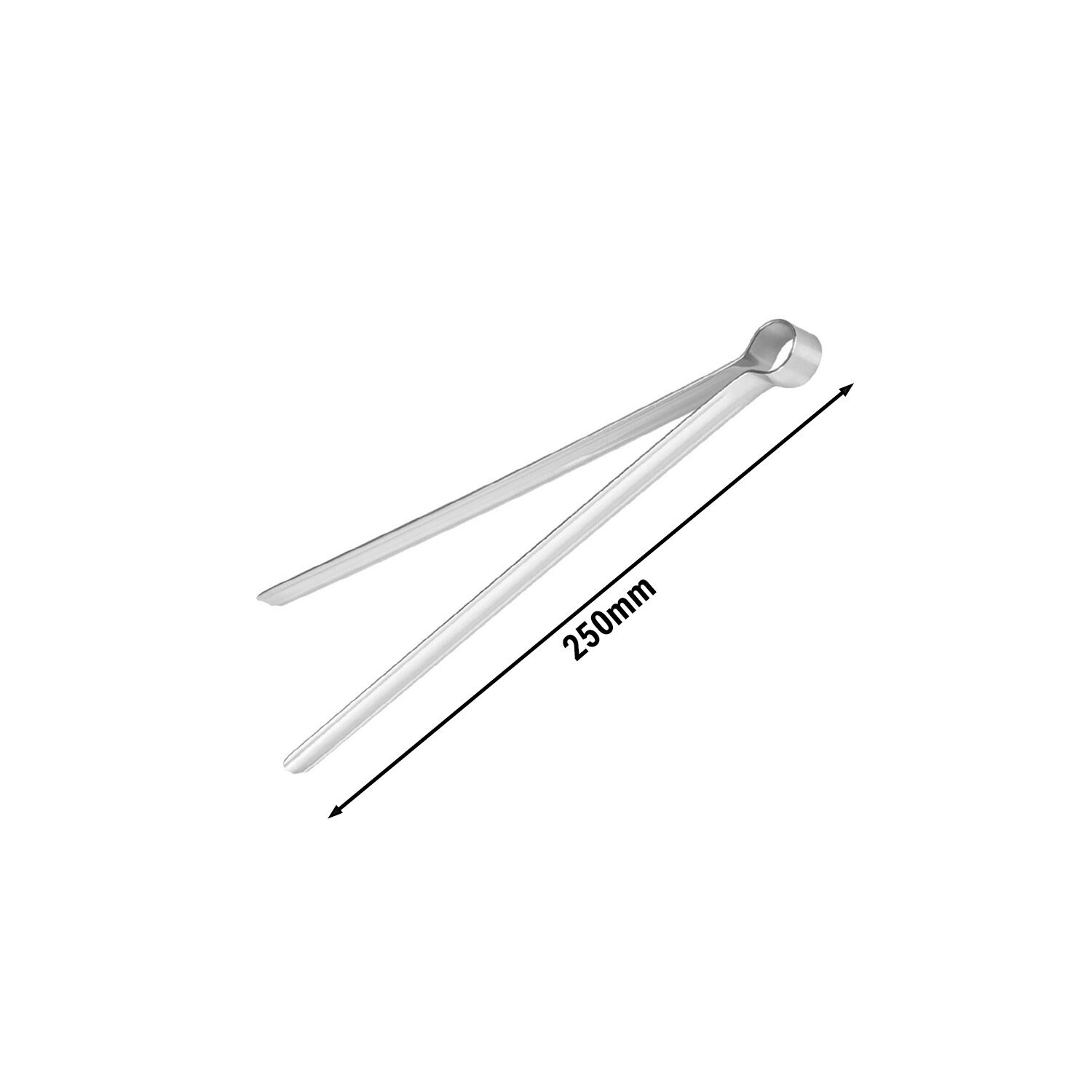 (4 pcs) Pince à barbecue - Longueur : 250mm - Acier inoxydable