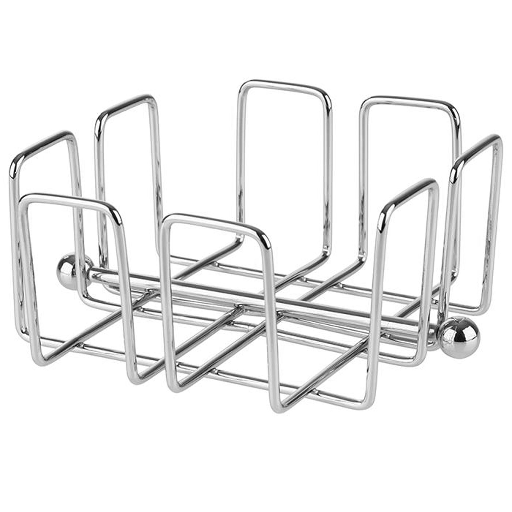 (6 pcs) Porte-serviettes cocktail - BAR - Métal - pour env. 50 serviettes cocktail - 140x140x65mm - incl. poids