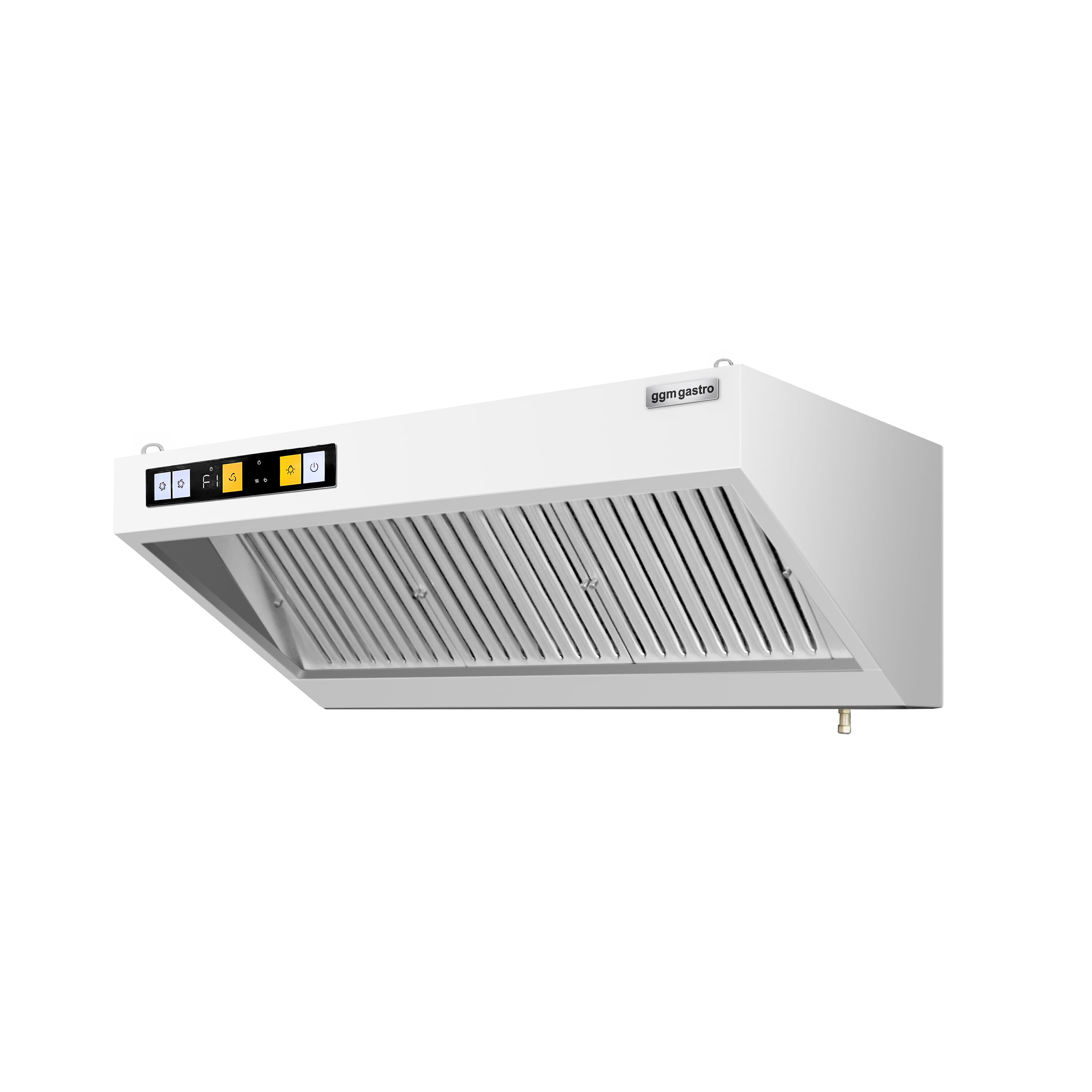 Hotte murale avec moteur – 1600 mm – régulateur, filtre et lampe