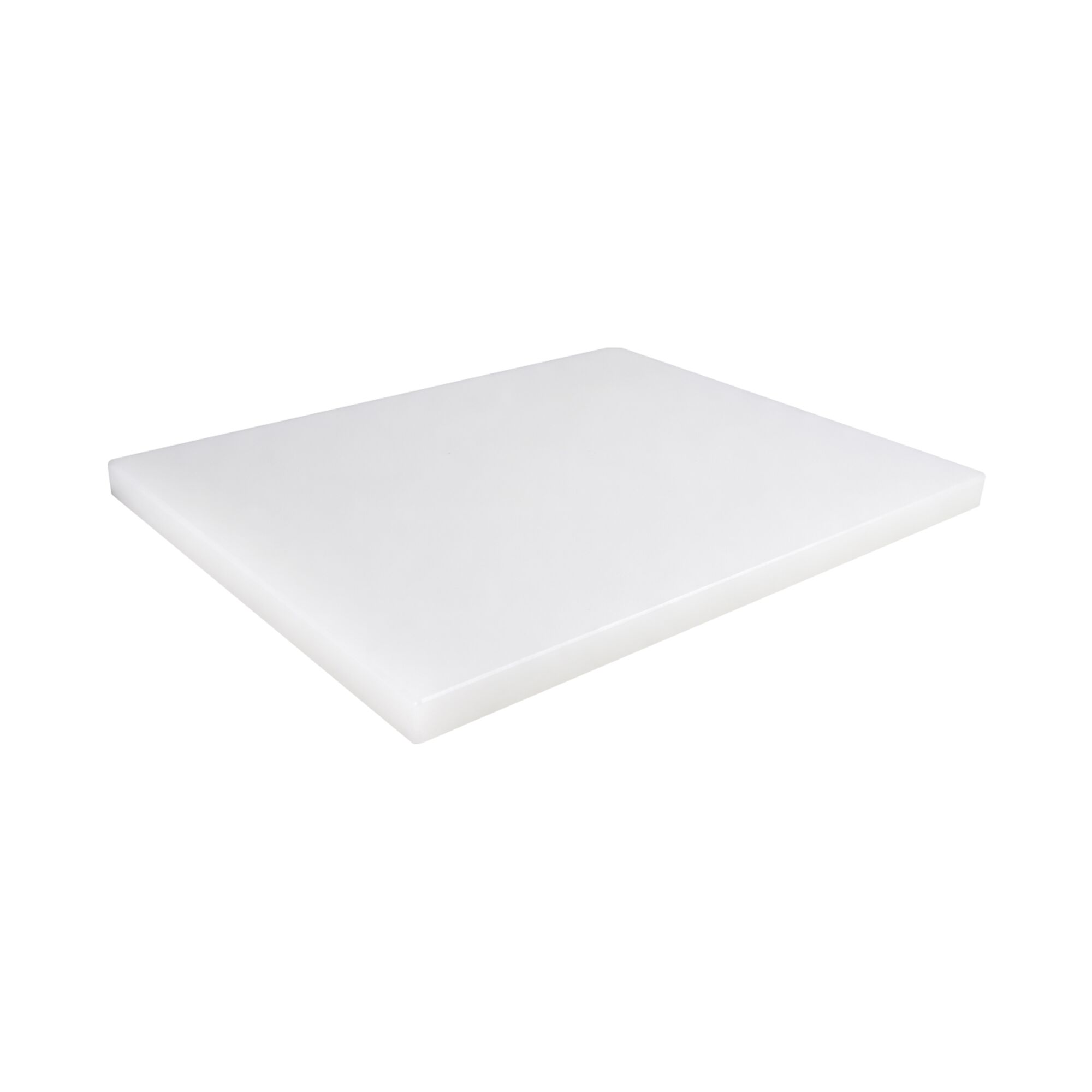 Planche à découper - 300x500mm - Épaisseur: 20mm - Conforme HACCP - Polyéthylène - Blanc