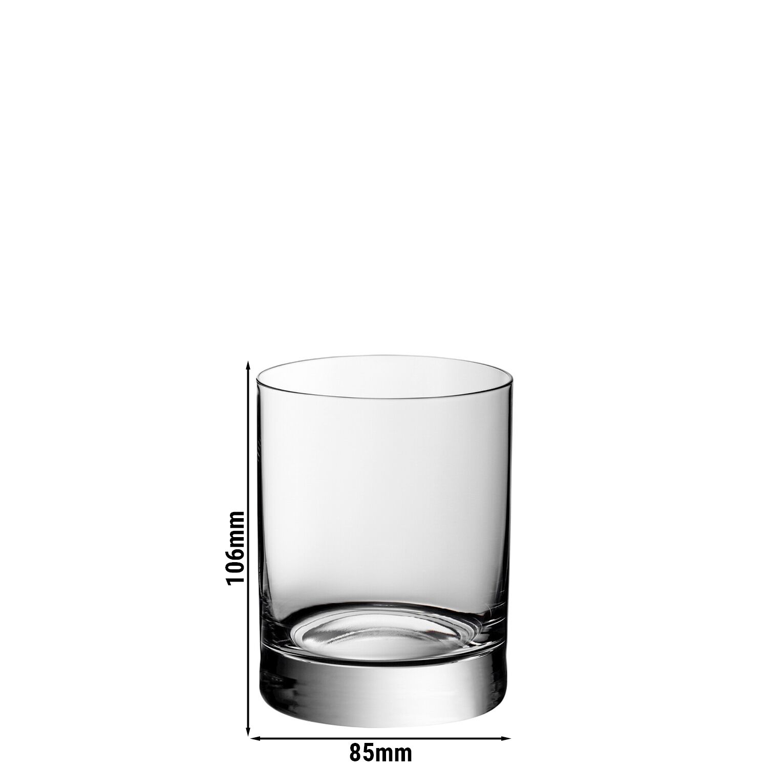 (6 pièces) WMF | MANHATTAN – Verre à whisky / tumbler XL 16 – 420 ml – non jaugé