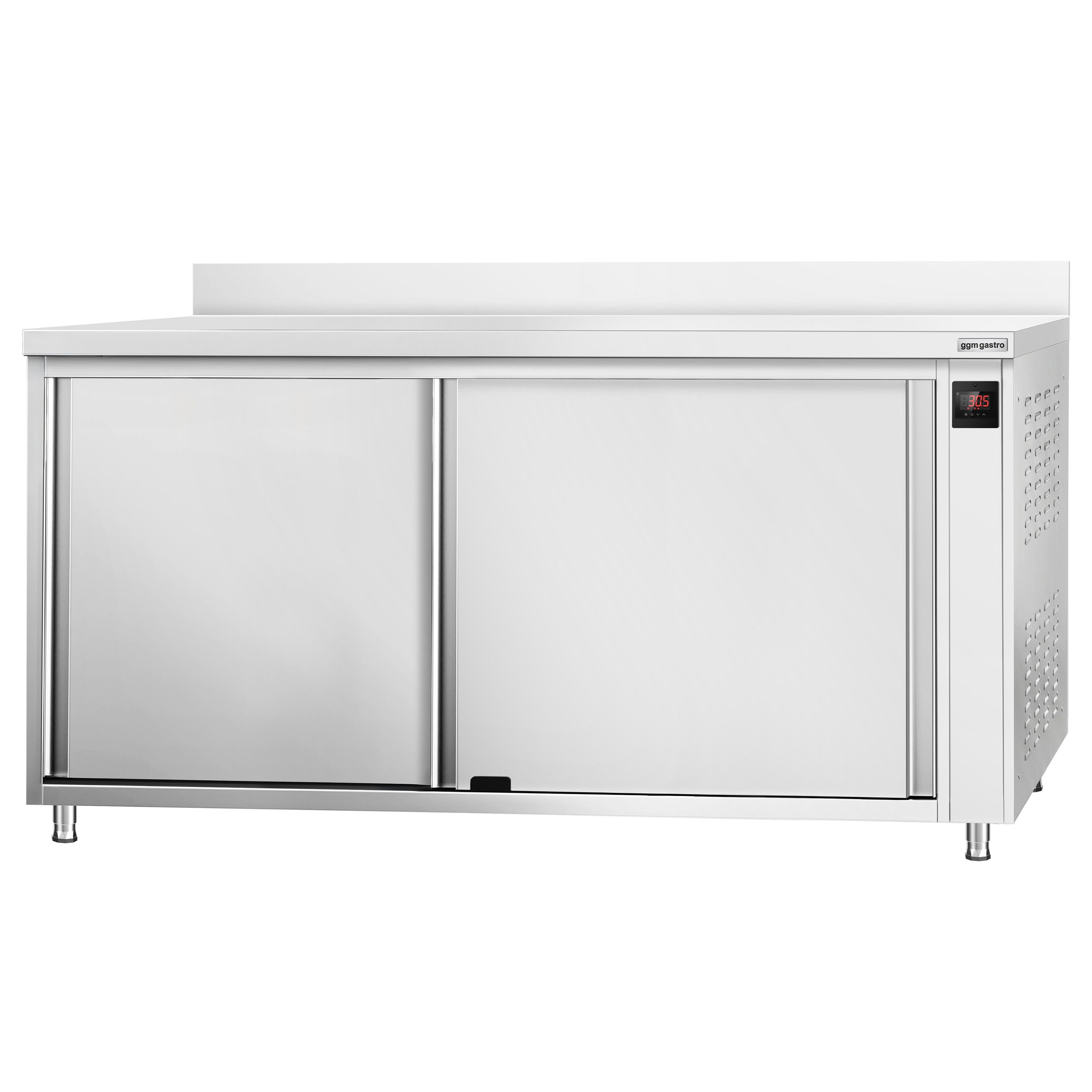 Armoire chauffante professionnelle - 2kW - 1 étagères - 2000x700x970mm