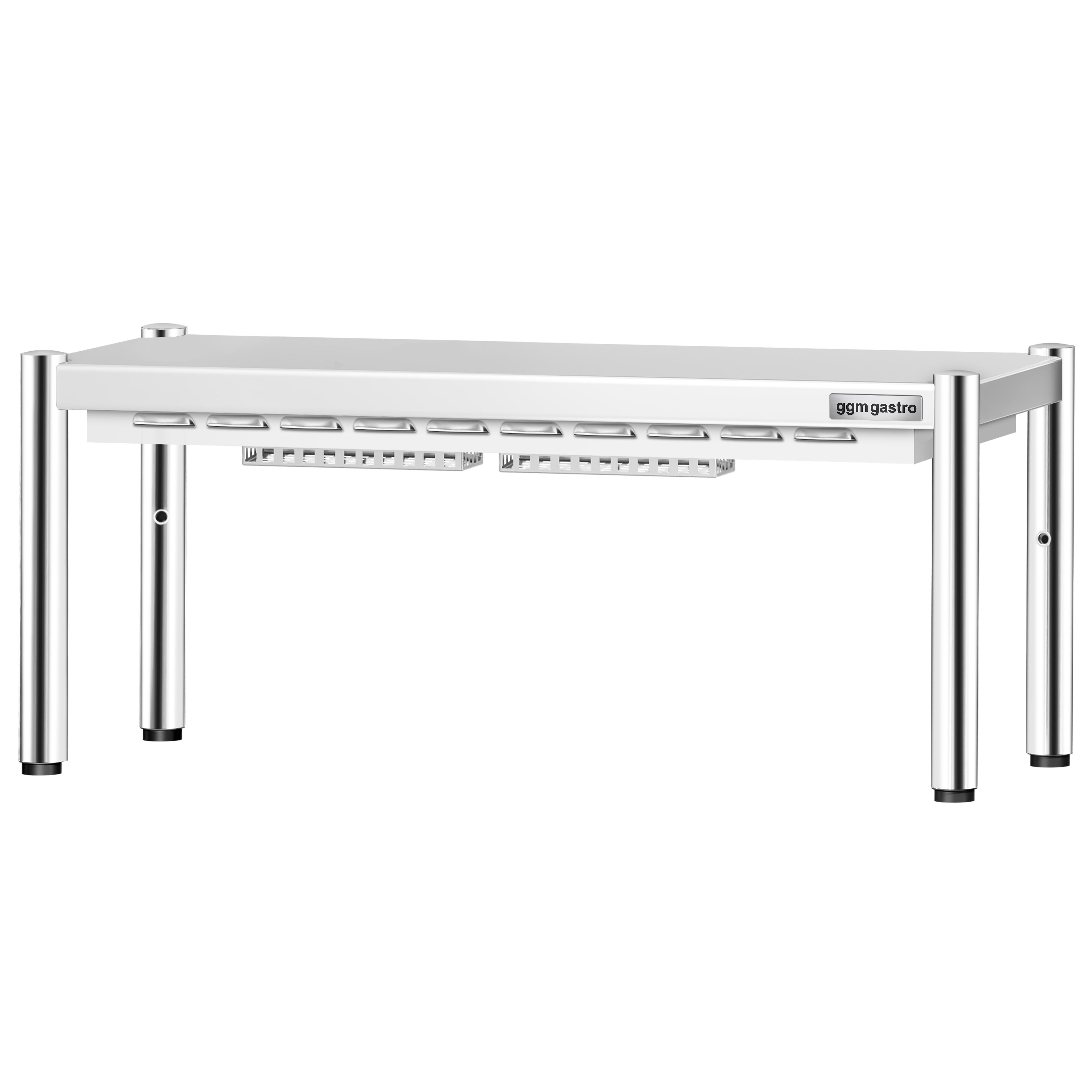 Pont chauffant infrarouge PREMIUM - à résistance(s) céramique(s) - 1000x370mm - 700W - 1 étage chauffant - réglable en hauteur