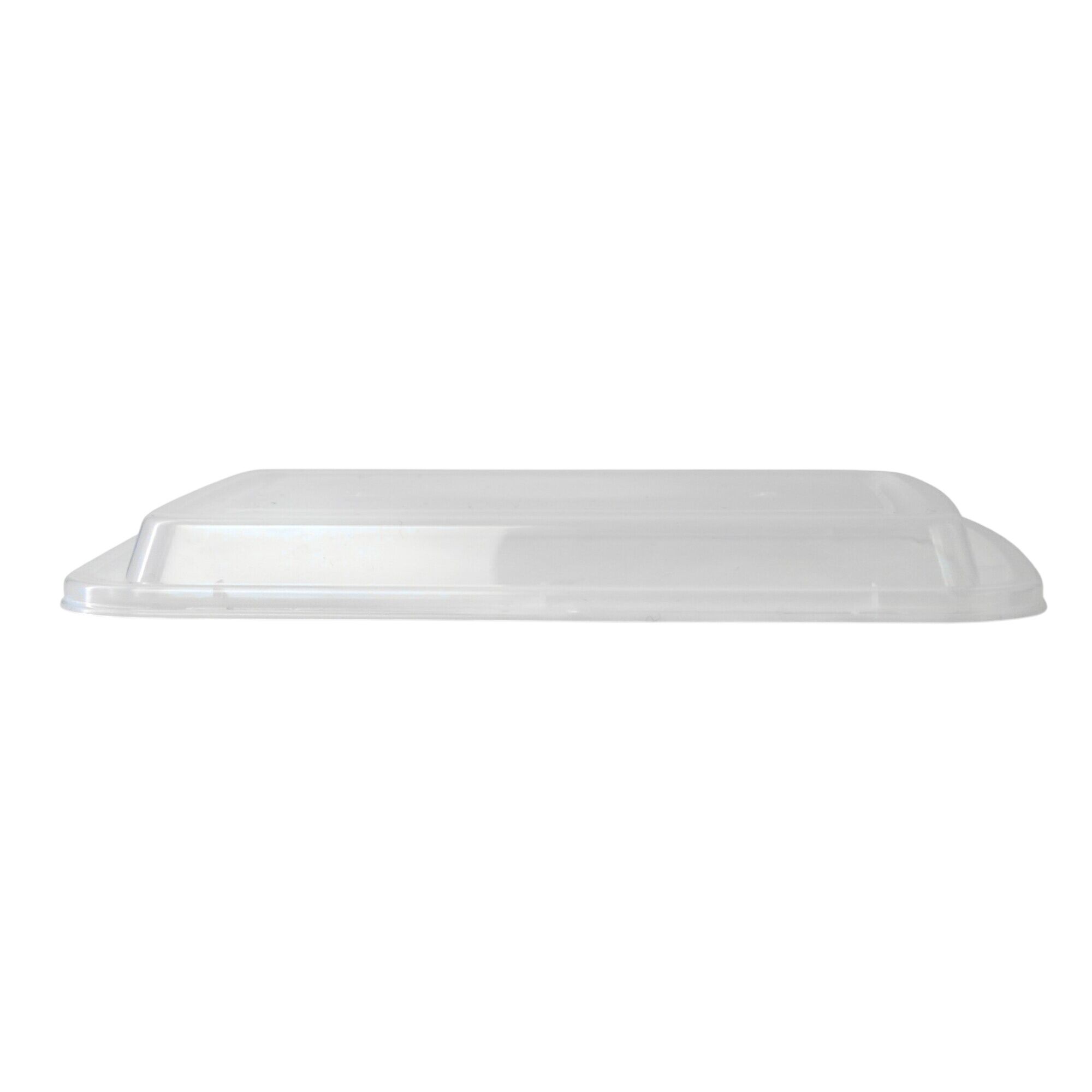 (300 pcs) Barquette réutilisable - Rectangulaire - Transparent