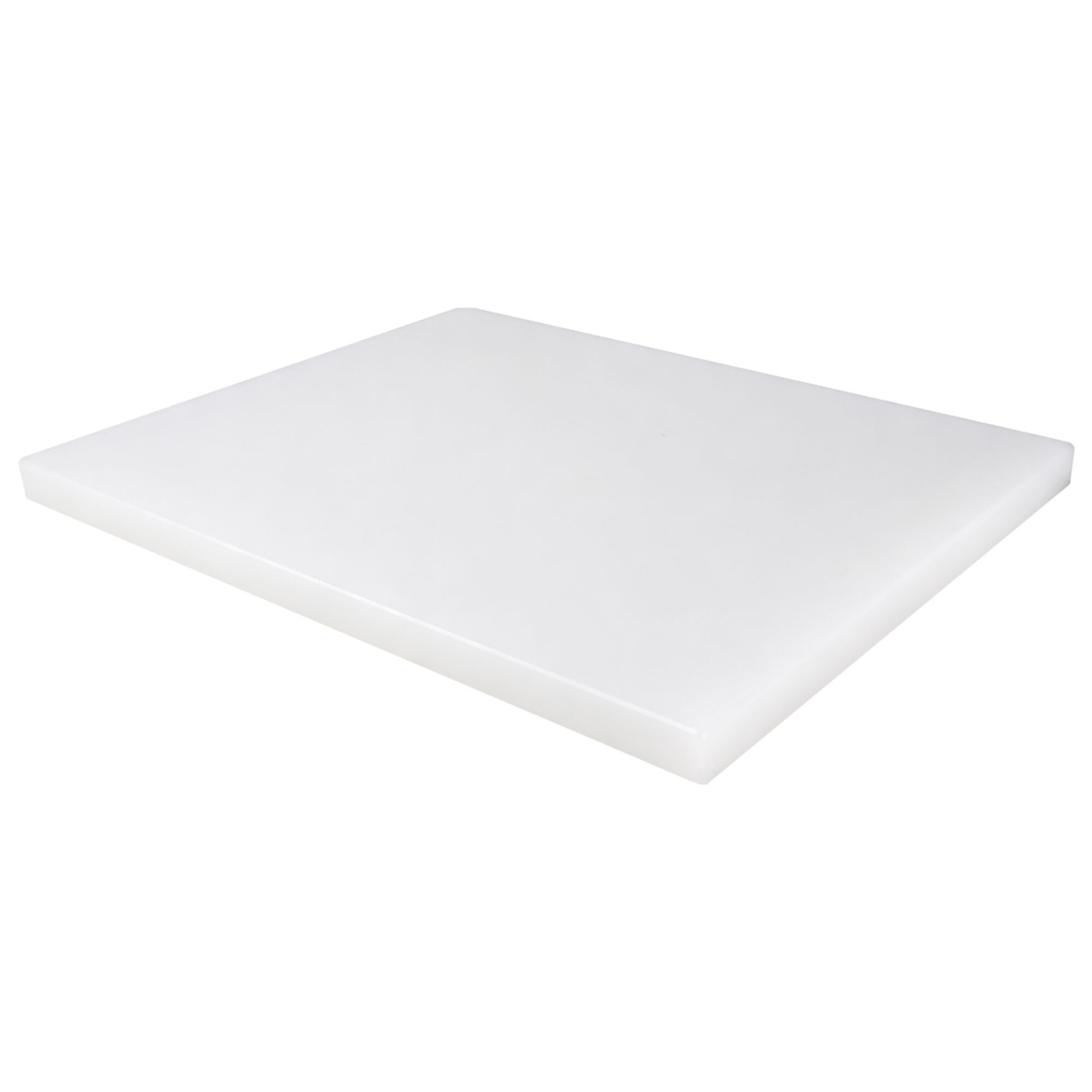Planche à découper - 600x400mm - Épaisseur: 20mm - Conforme HACCP - PEHD 500 - Blanc