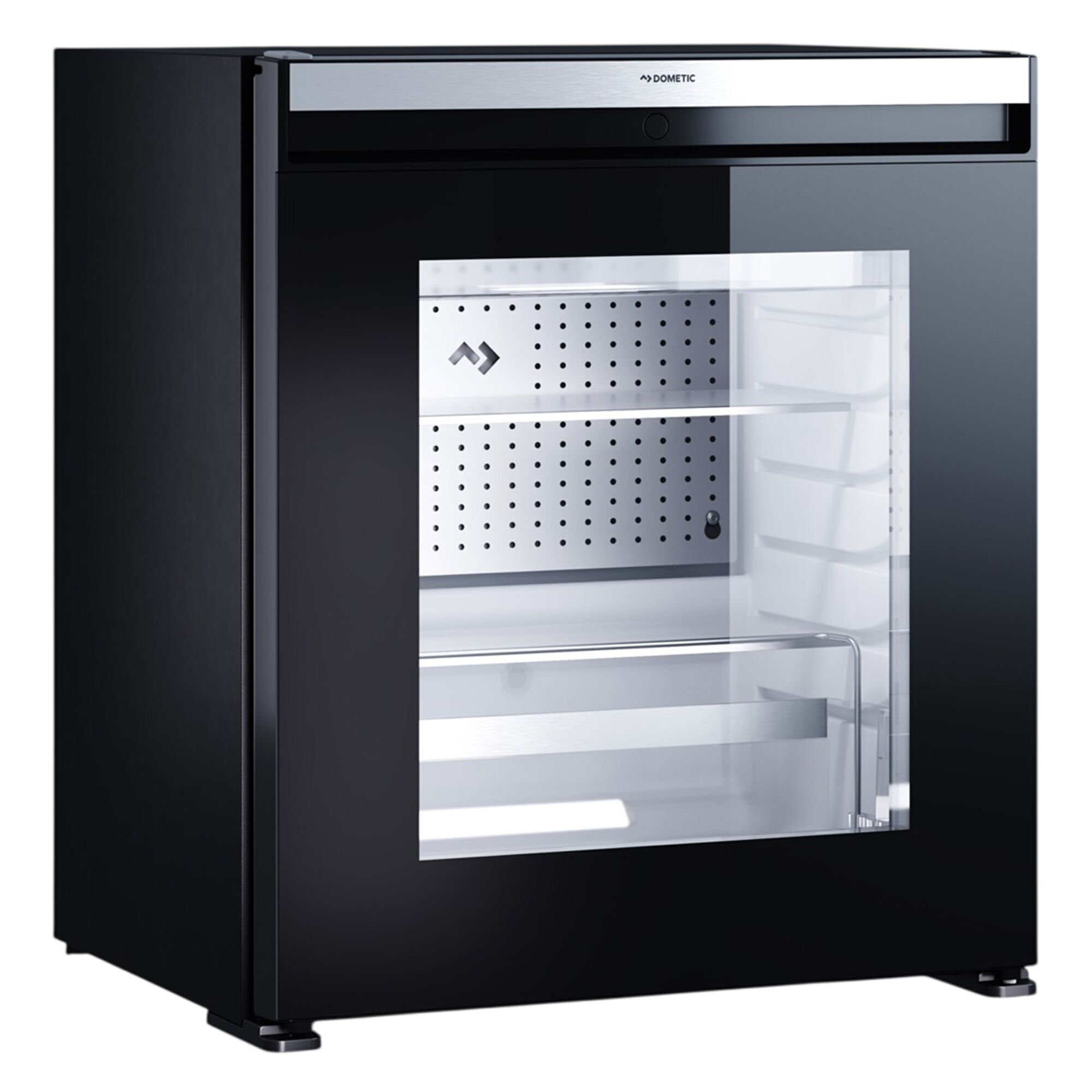 DOMETIC | Minibar-kylskåp – EVOLUTION C60G – 490 mm – 60 liter – med 1 glasdörr och dörrhängsel till höger