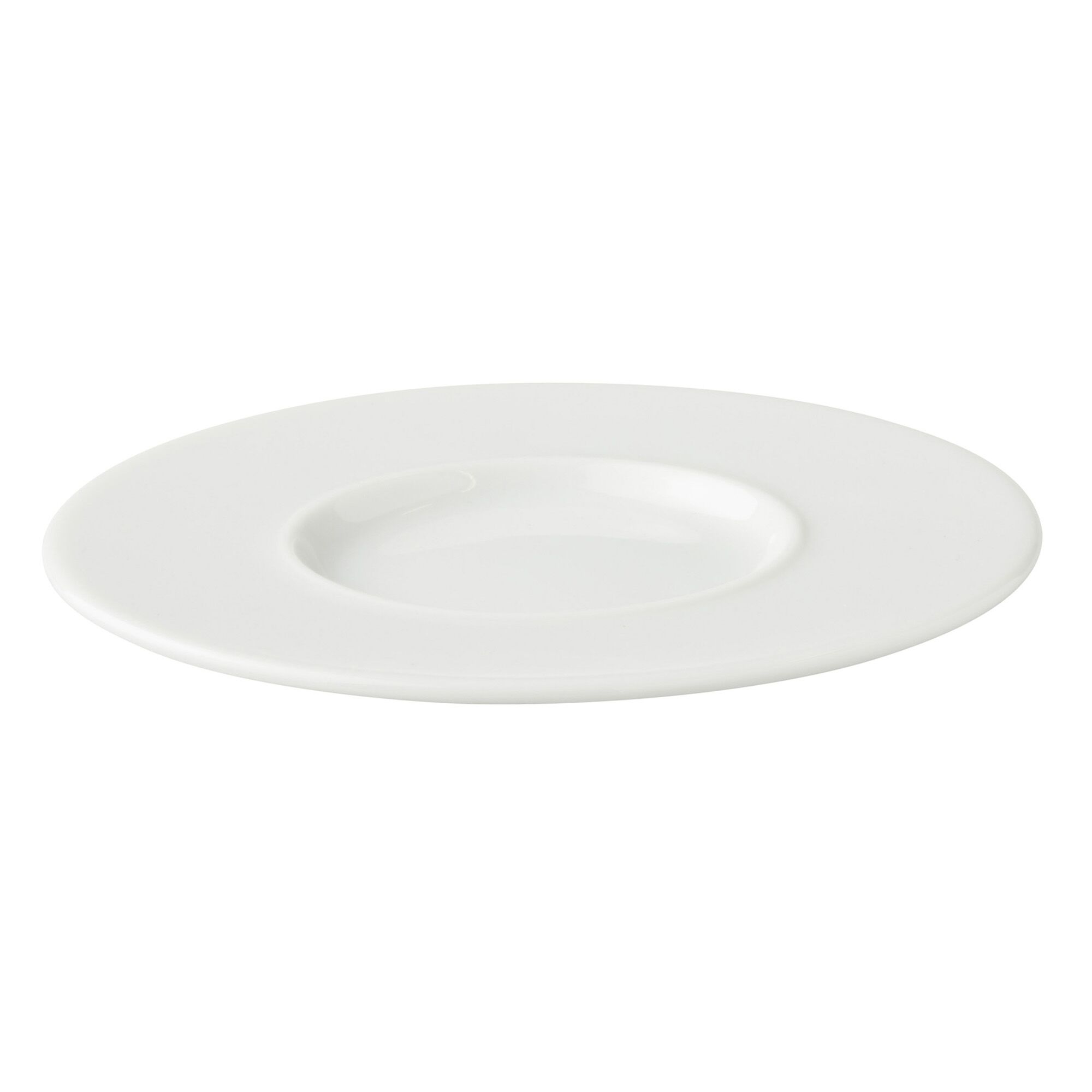 (6 pcs) WHITE DELIGHT - Soucoupe pour tasse à espresso - Ø130mm - Blanc