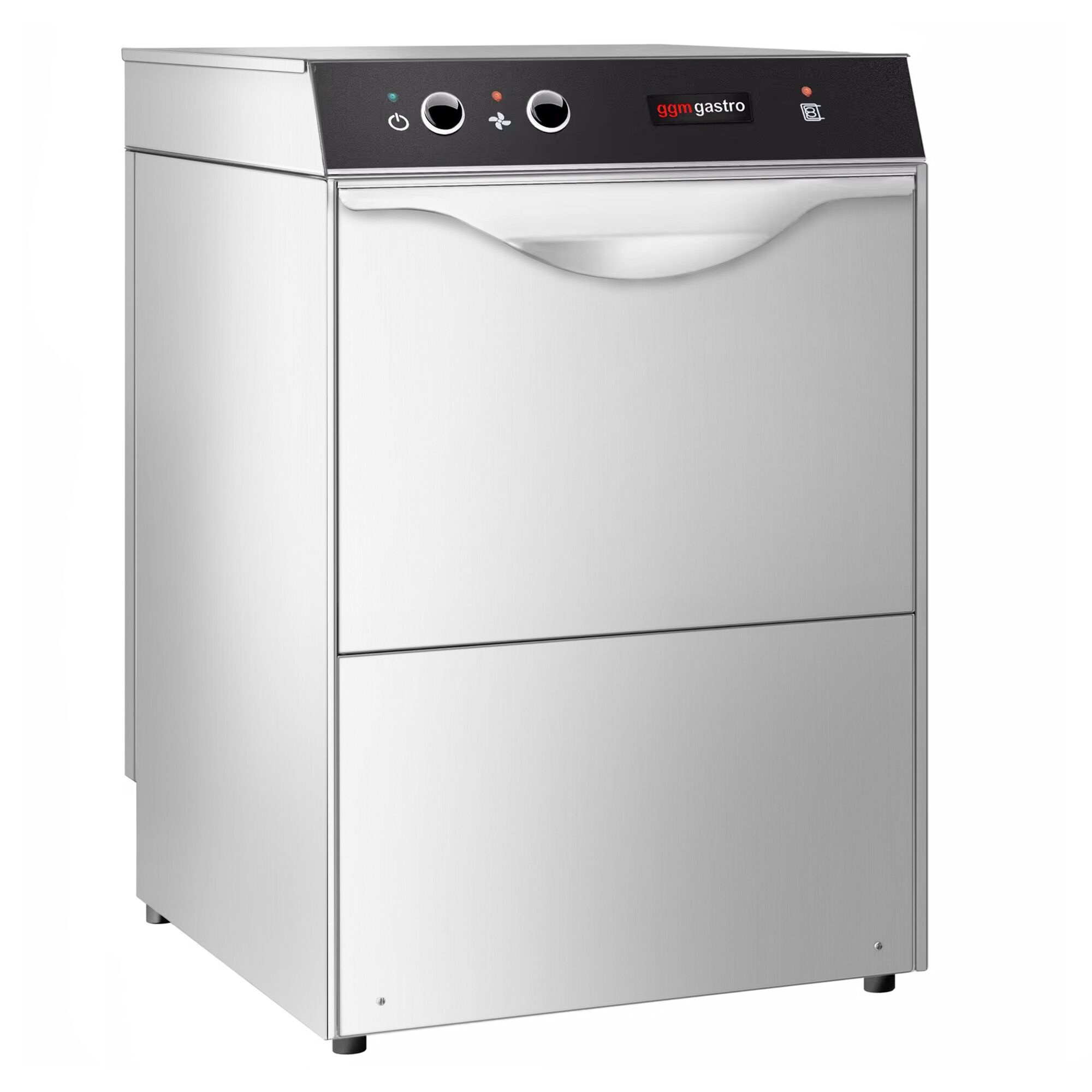 Glazenspoelmachine - 40x40cm - Mechanisch - 2,97kW - met wasmiddeldoseerpomp & naglansmiddeldoseerpomp