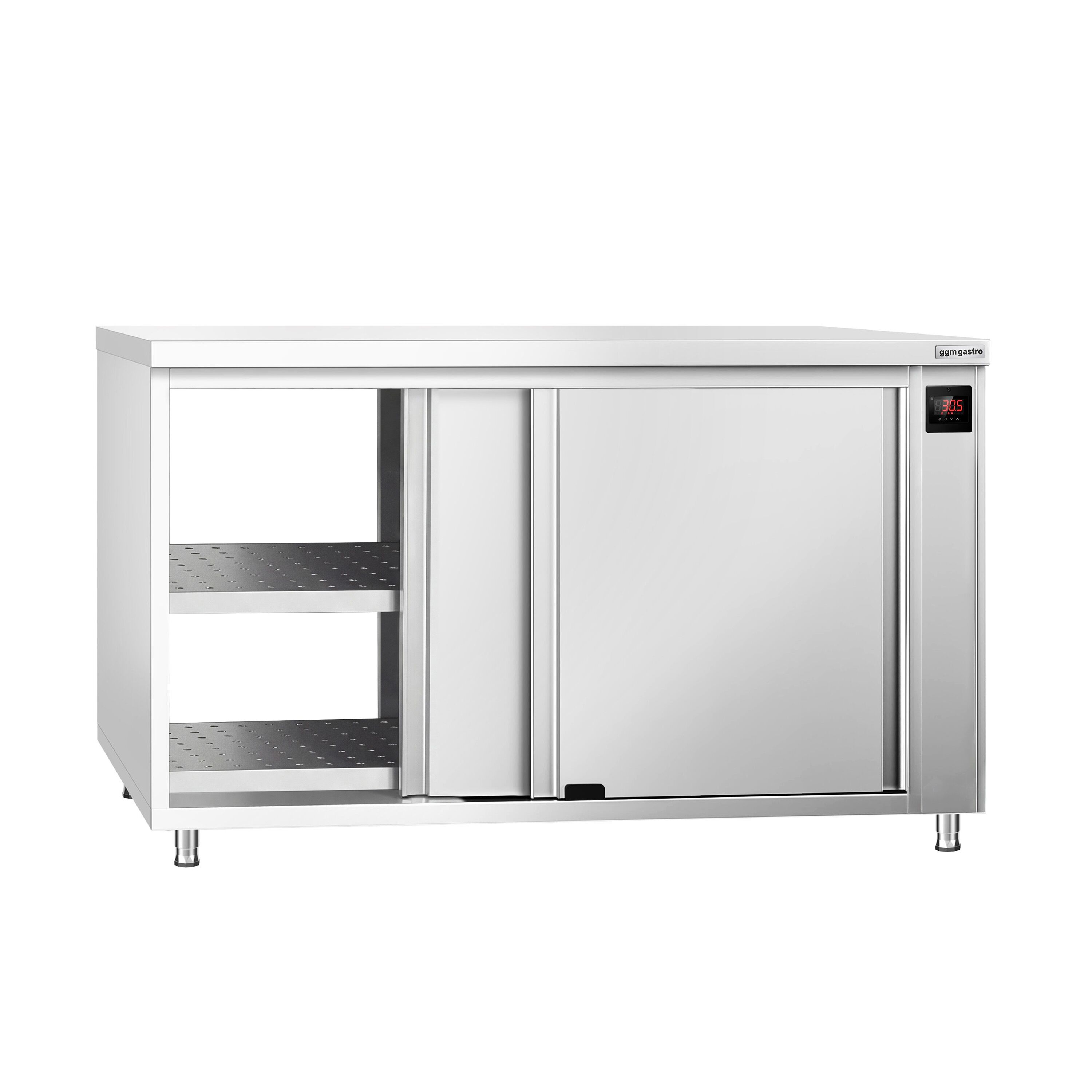 Armoire chauffante professionnelle - 1.5kW - 1 étagères - 1400x600x870mm