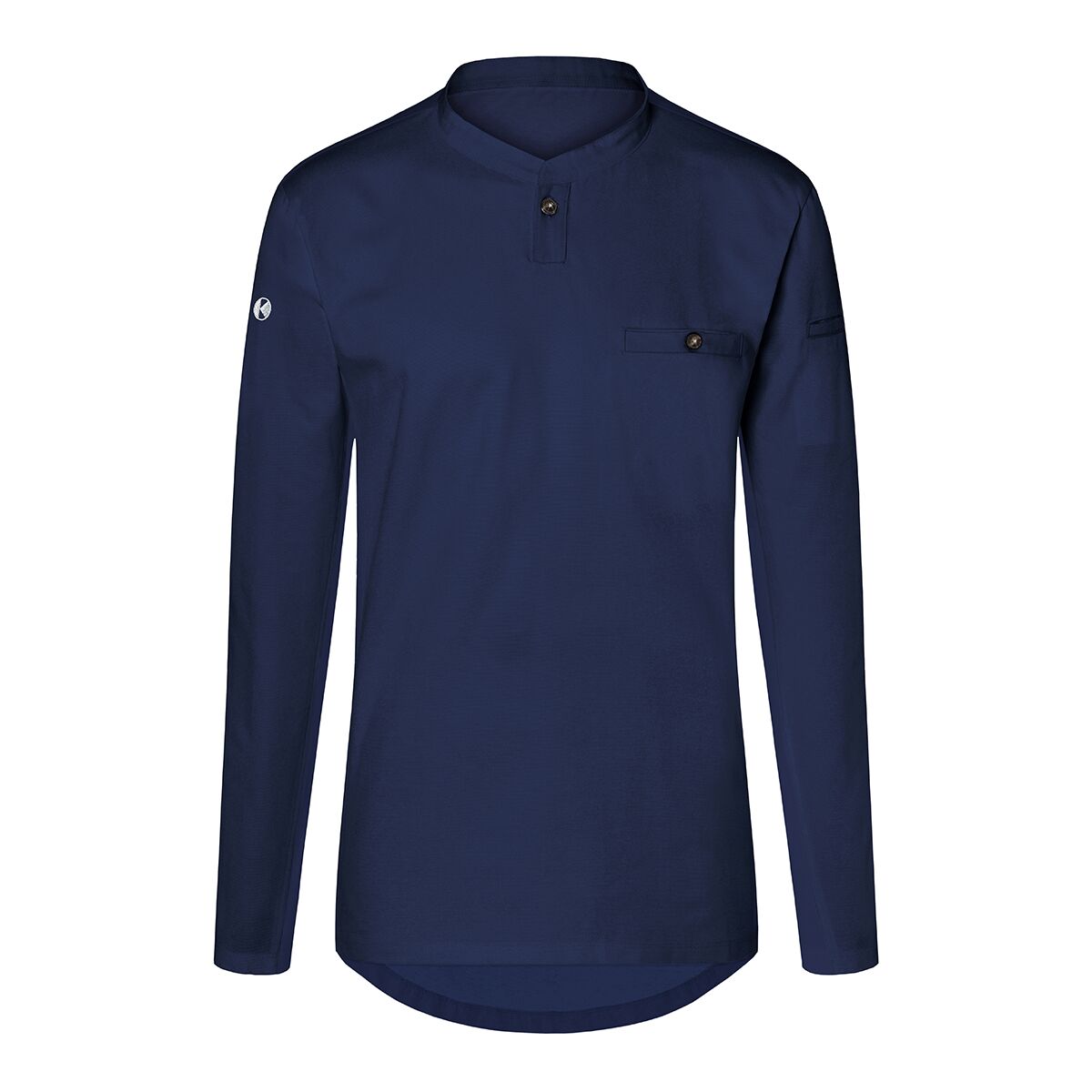 (6 pièces) KARLOWSKY | Chemise de travail manches longues homme Performance - Marine - Taille : L
