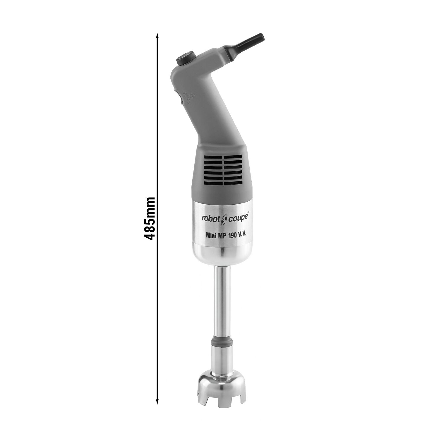 ROBOT COUPE | Mini MP 190 V.V. - Stabmixer inkl. Mixstab 190mm - 270 Watt - 2000 bis 12.500 U/min - 9 Geschwindigkeiten