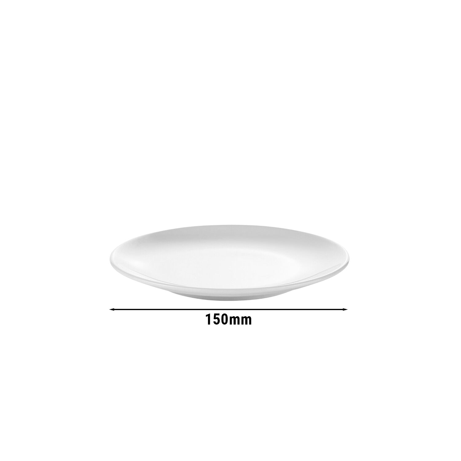 (6 pièces) WMF | BALANCE – Assiette coupe - plate – Ø 150 mm