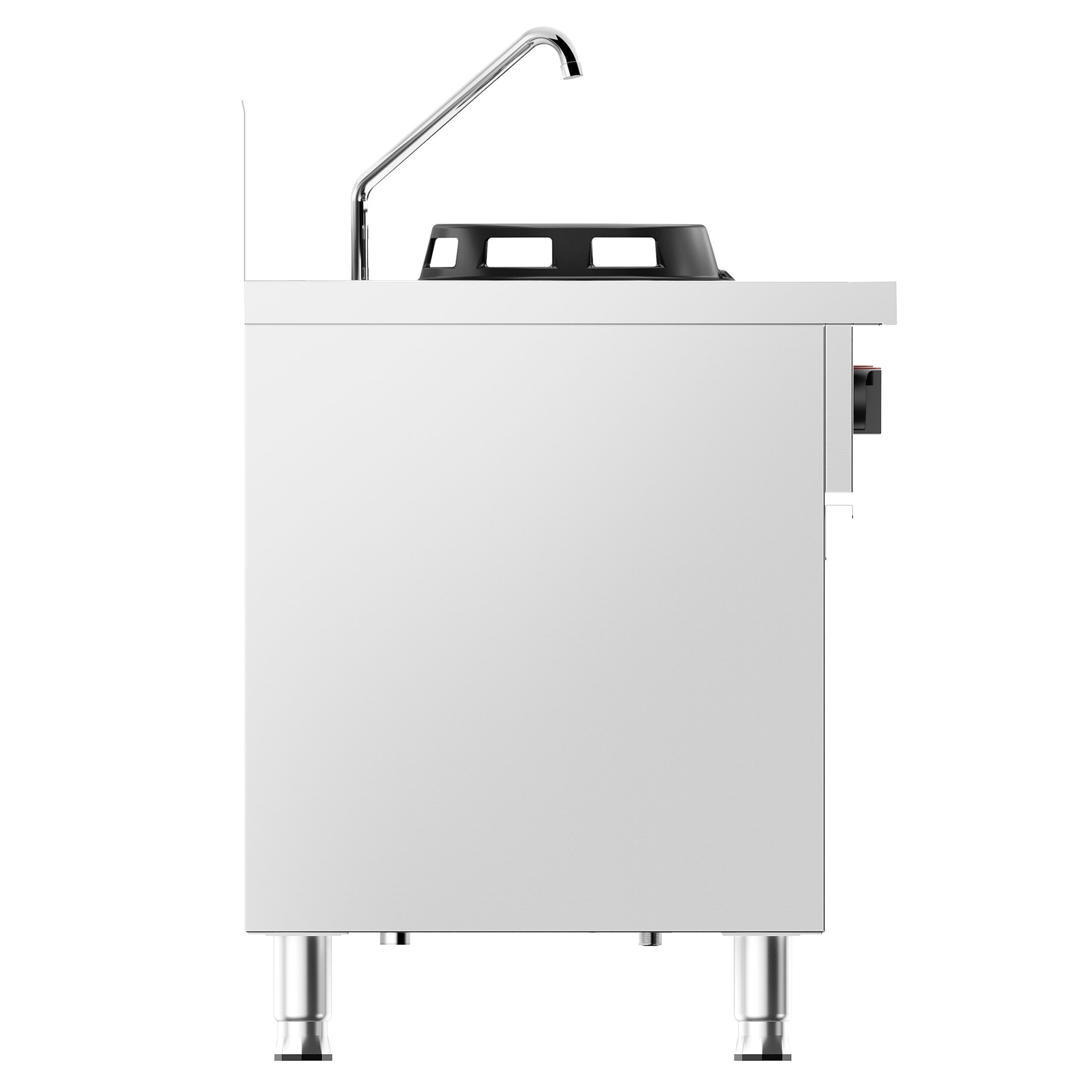 Cuisinière Wok à Gaz - 30 kW - 2 Brûleurs - incl. 1 Robinet