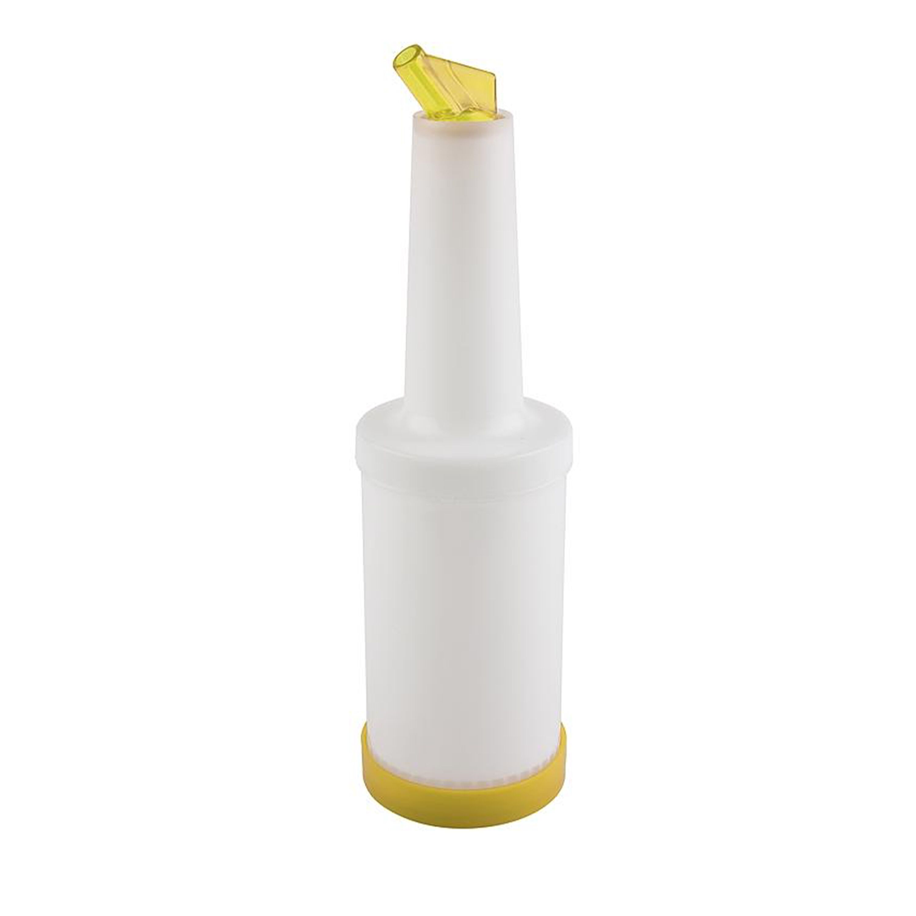 (6 pcs) Distributeur de sauce - avec bouchon à vis - 0,85L - Polypropylène