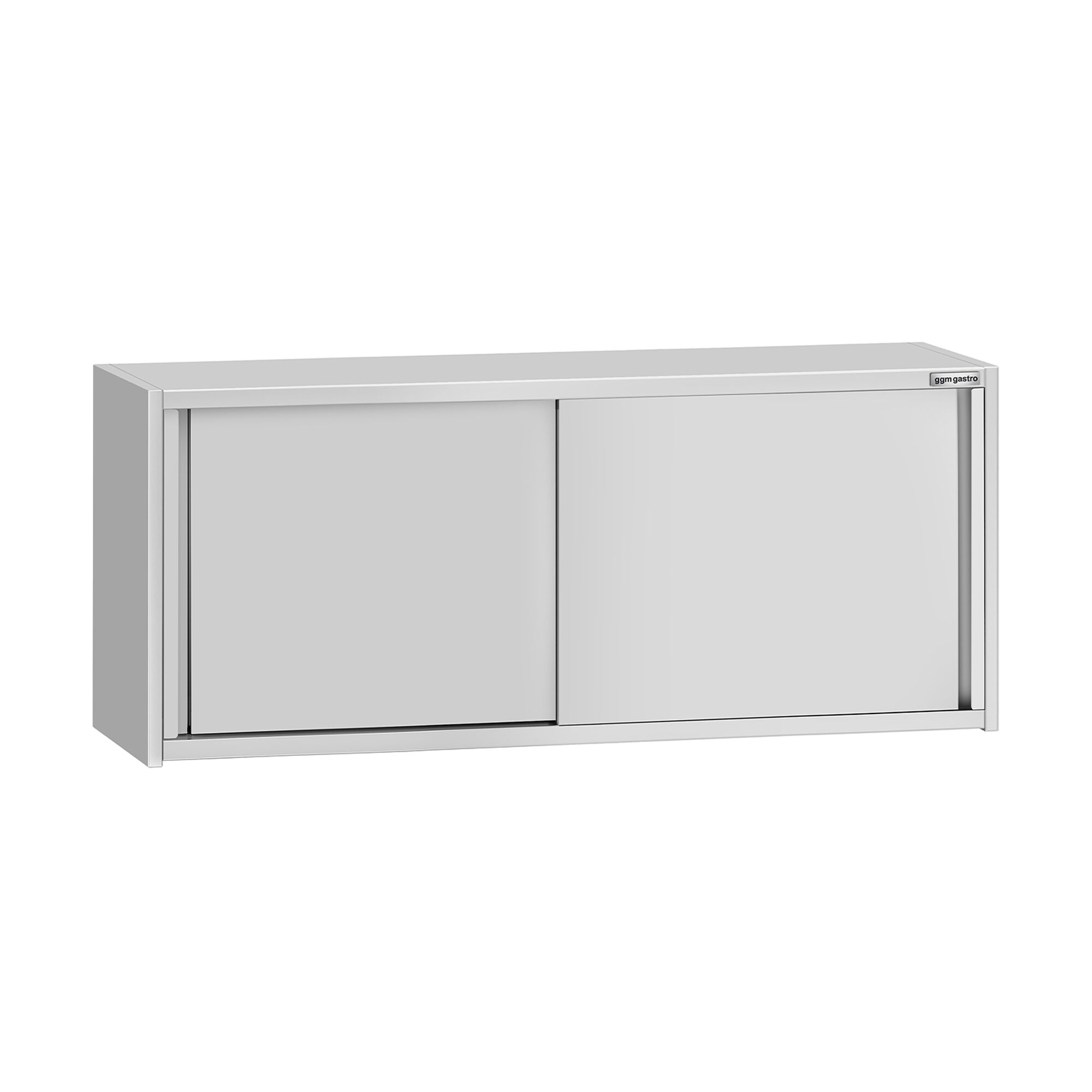 Armoire murale en acier inoxydable ECO - 1800x400mm - avec portes coulissantes - 650mm de haut