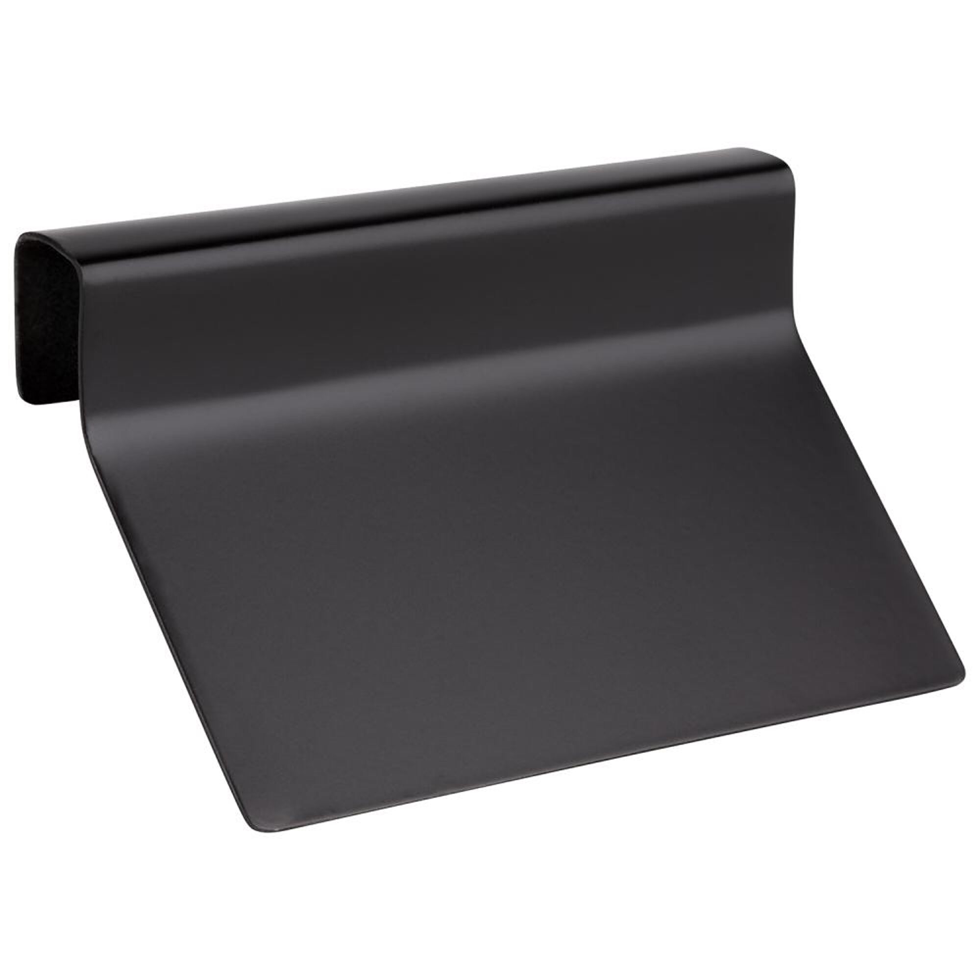 (12 pcs) Étiquettes de marquage - Métal - 80x15mm - Noir - compatible avec SUPERBOX | Lot de 12 étiquettes de marquage