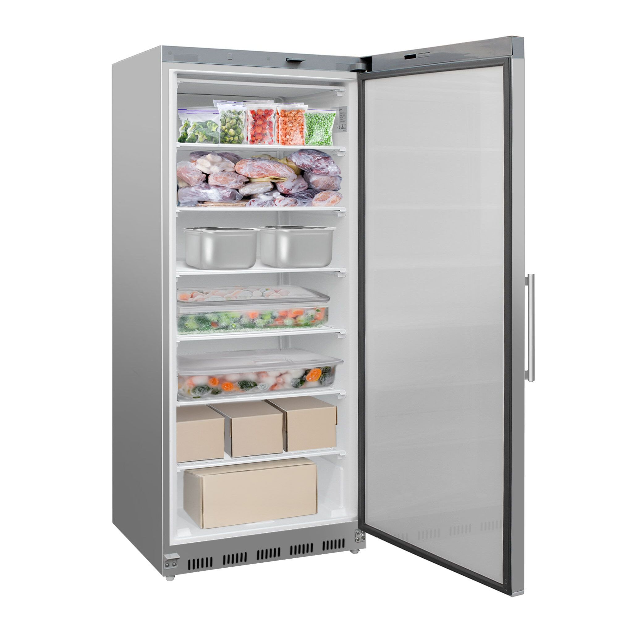 Lagertiefkühlschrank PREMIUM - 600 Liter - mit 1 Tür
