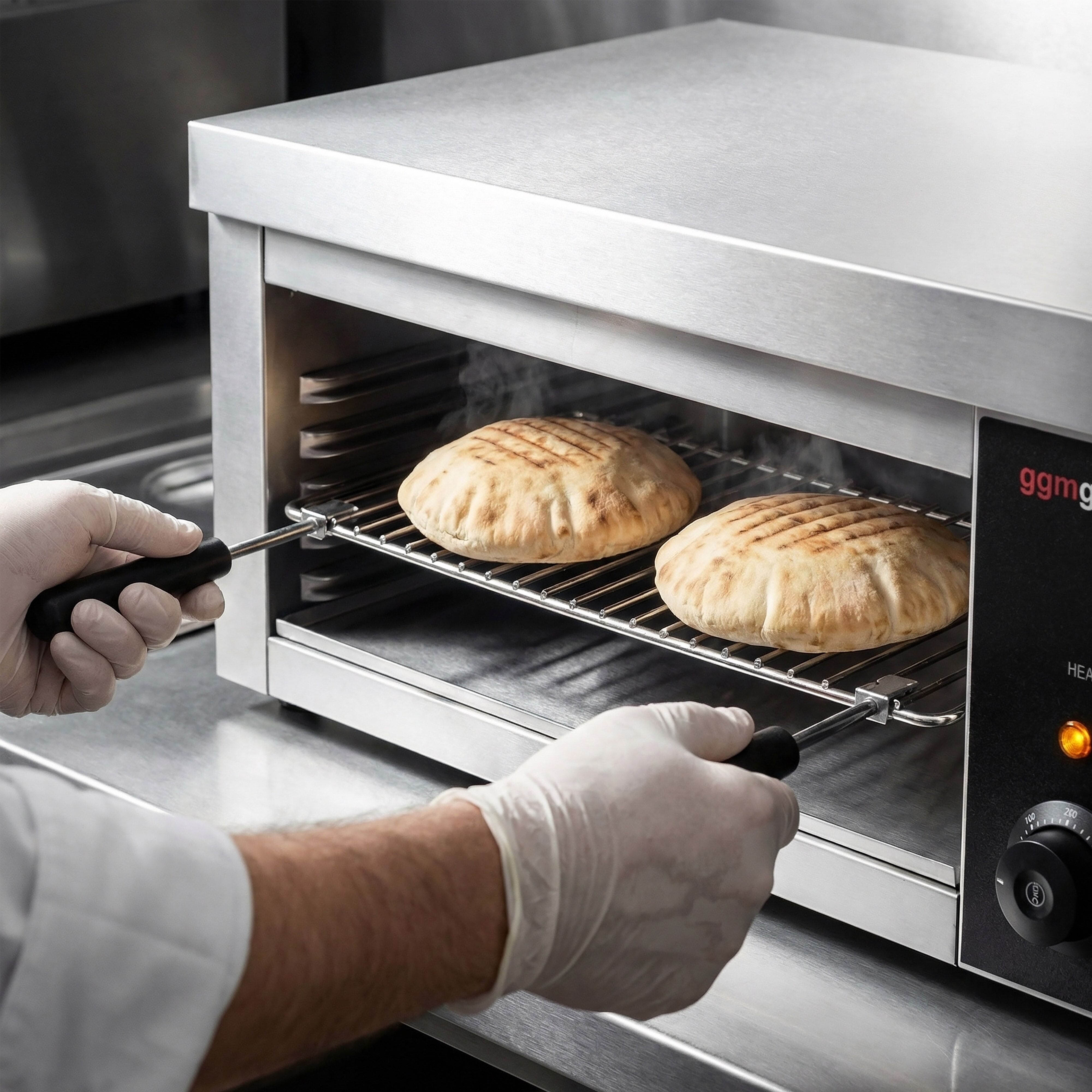 Four à pita électrique / salamandre COMPACT – 2 kW – 230 volts