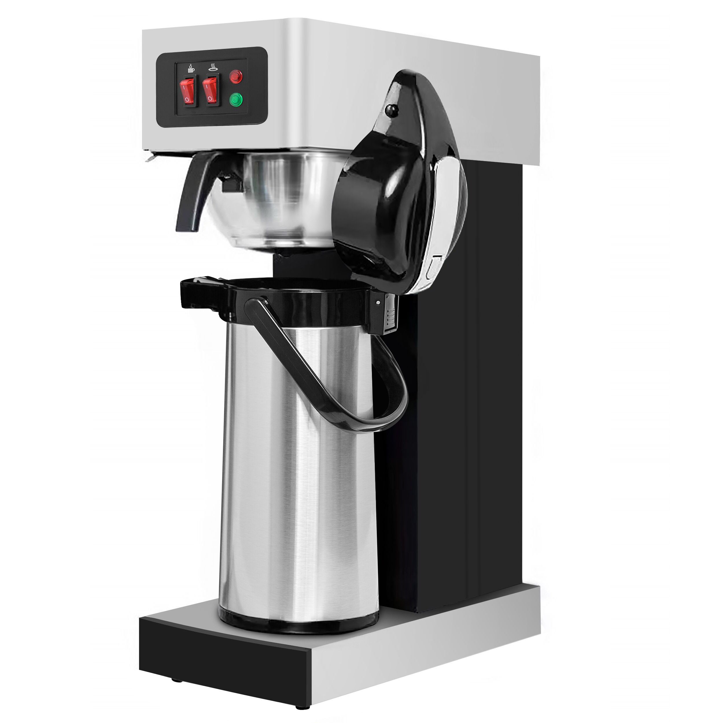 Commercial Filter Coffee Machine - 2.2L - 1.9 kW - with manual fill - incl. airpot